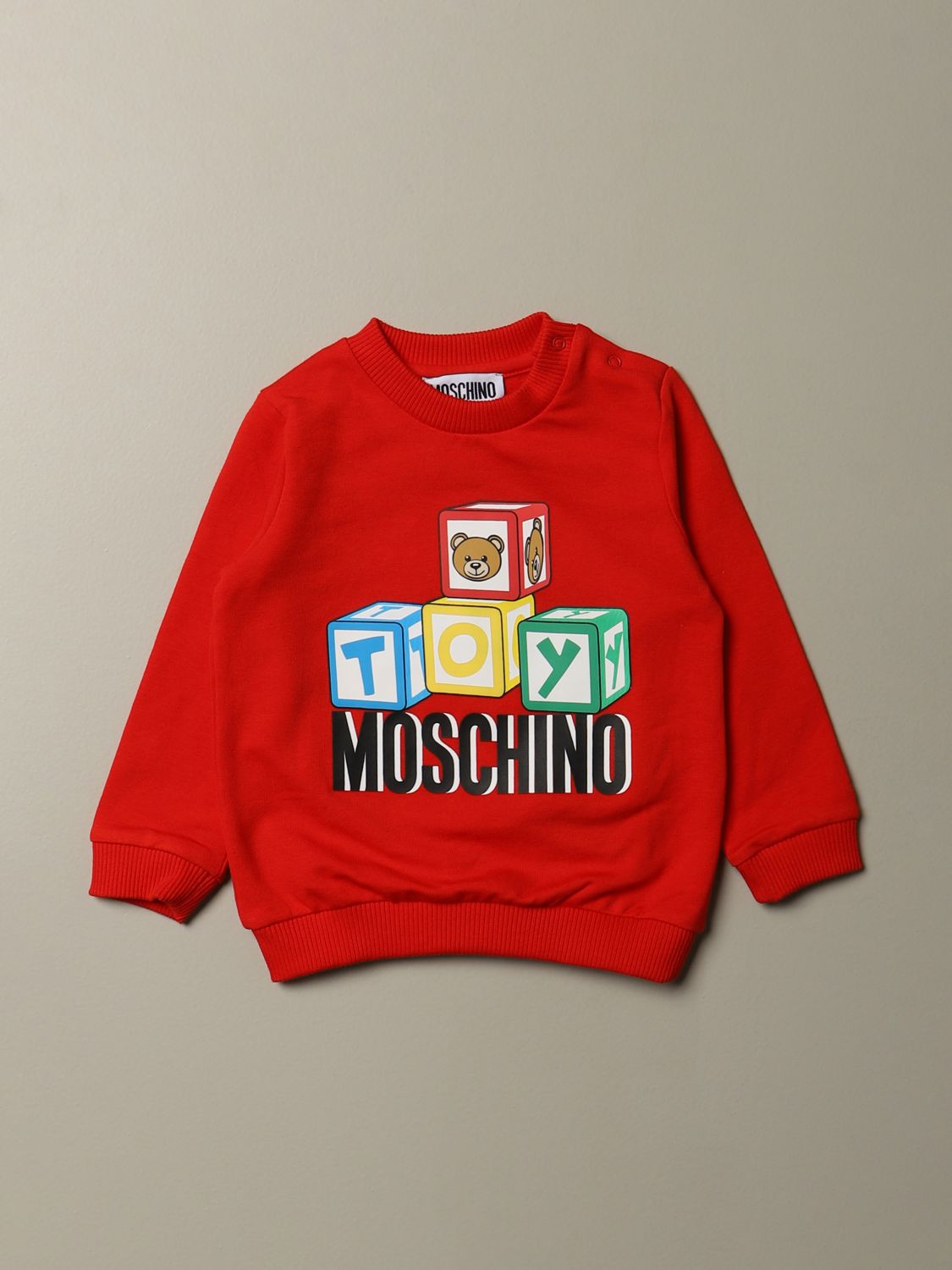 baby red sweatshirt