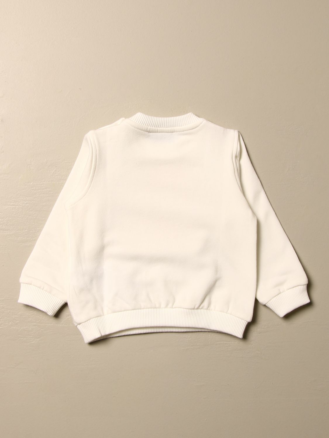 MOSCHINO BABY jumper for baby Yellow Cream Moschino Baby jumper