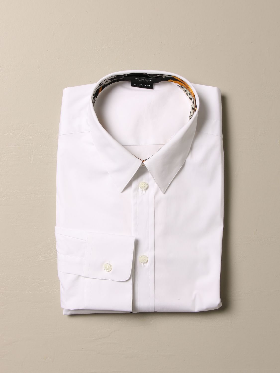 versace white shirt mens