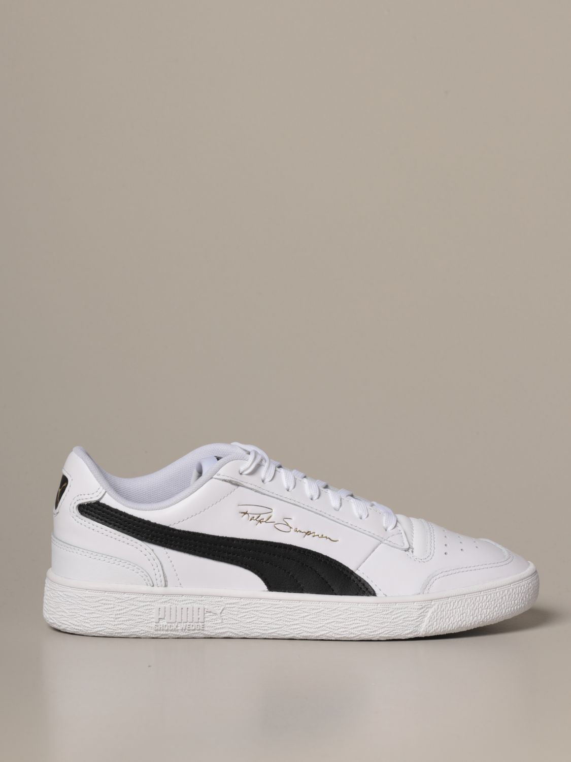 puma leather sneakers mens
