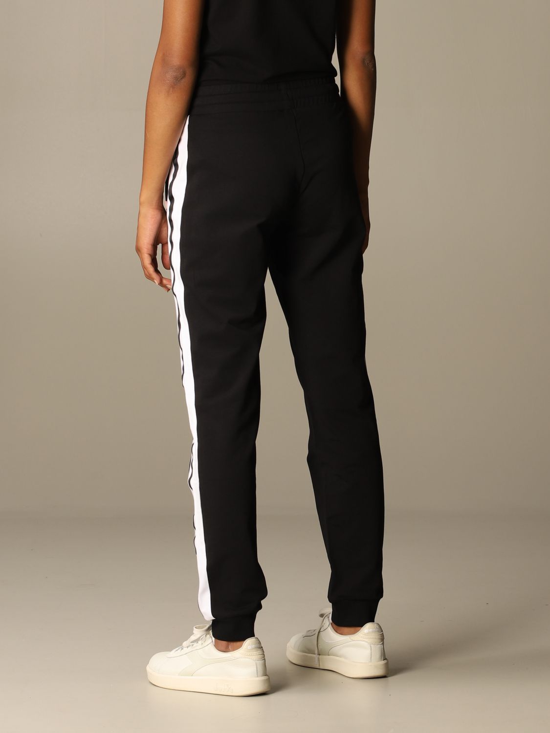 ea7 black joggers