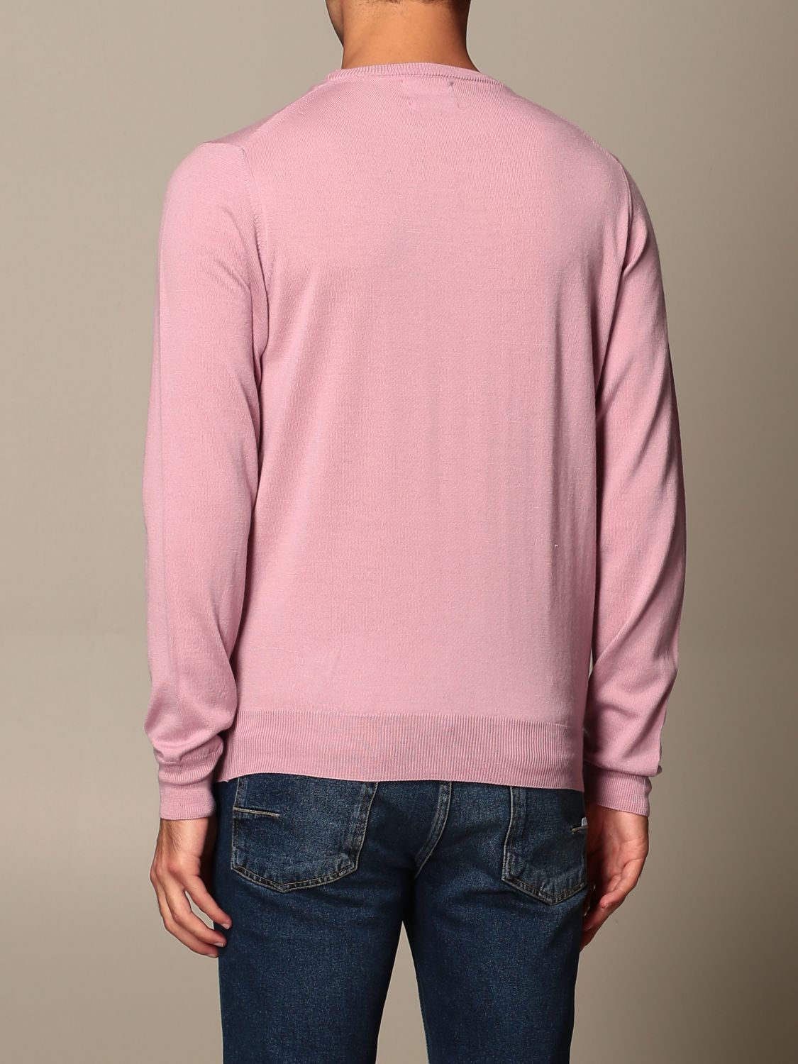 Xc Outlet Jumper men Blush Pink Jumper Xc 11 MERINOS