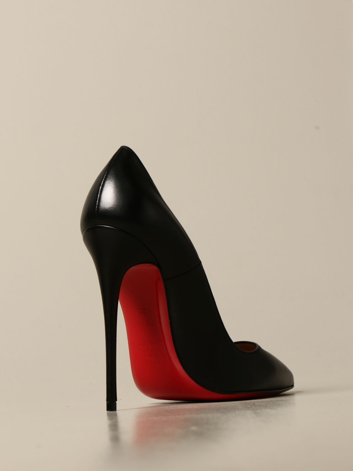 CHRISTIAN LOUBOUTIN: So Kate pumps in nappa leather - Black | Christian ...