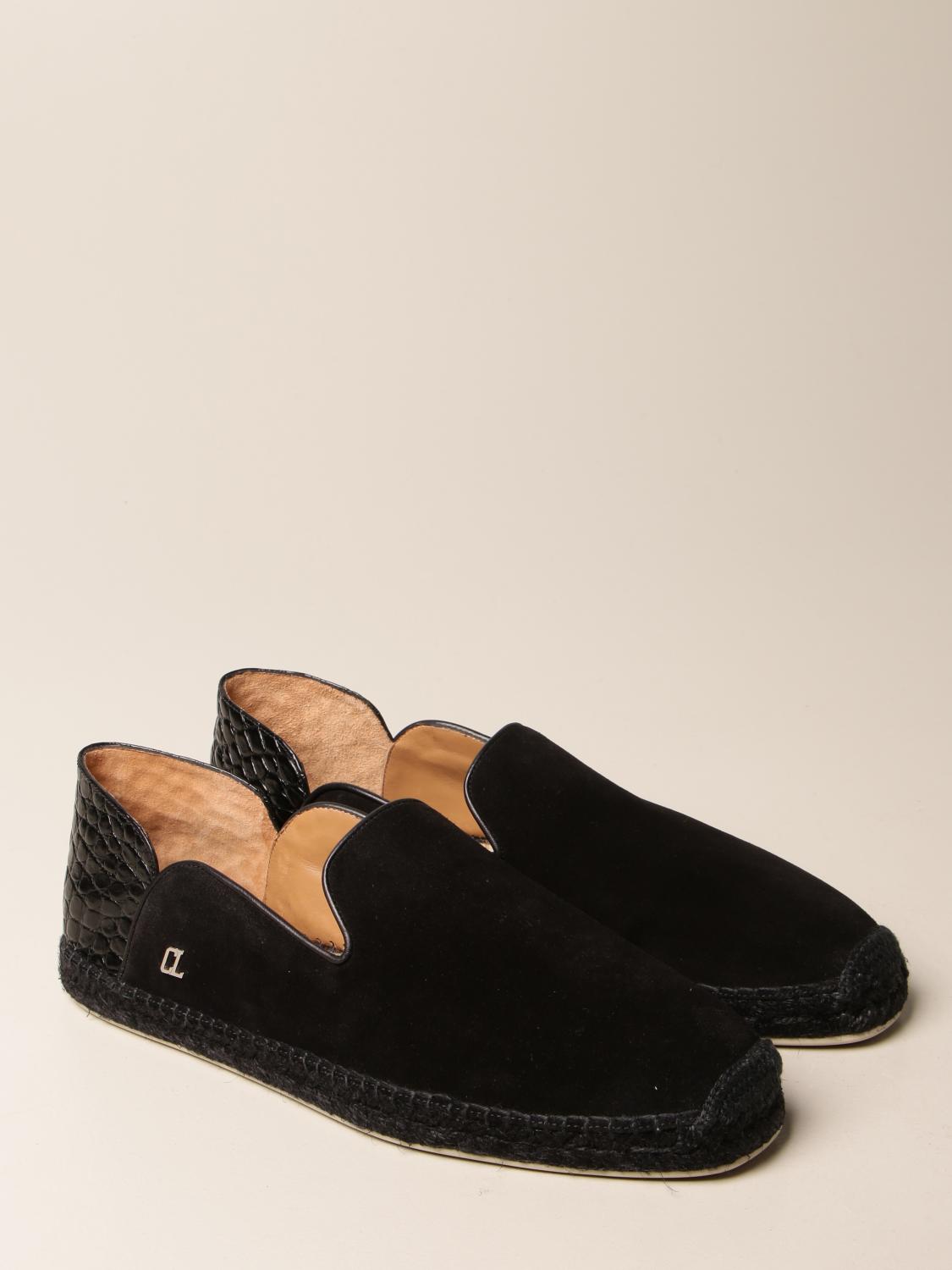 espadrille louboutin homme