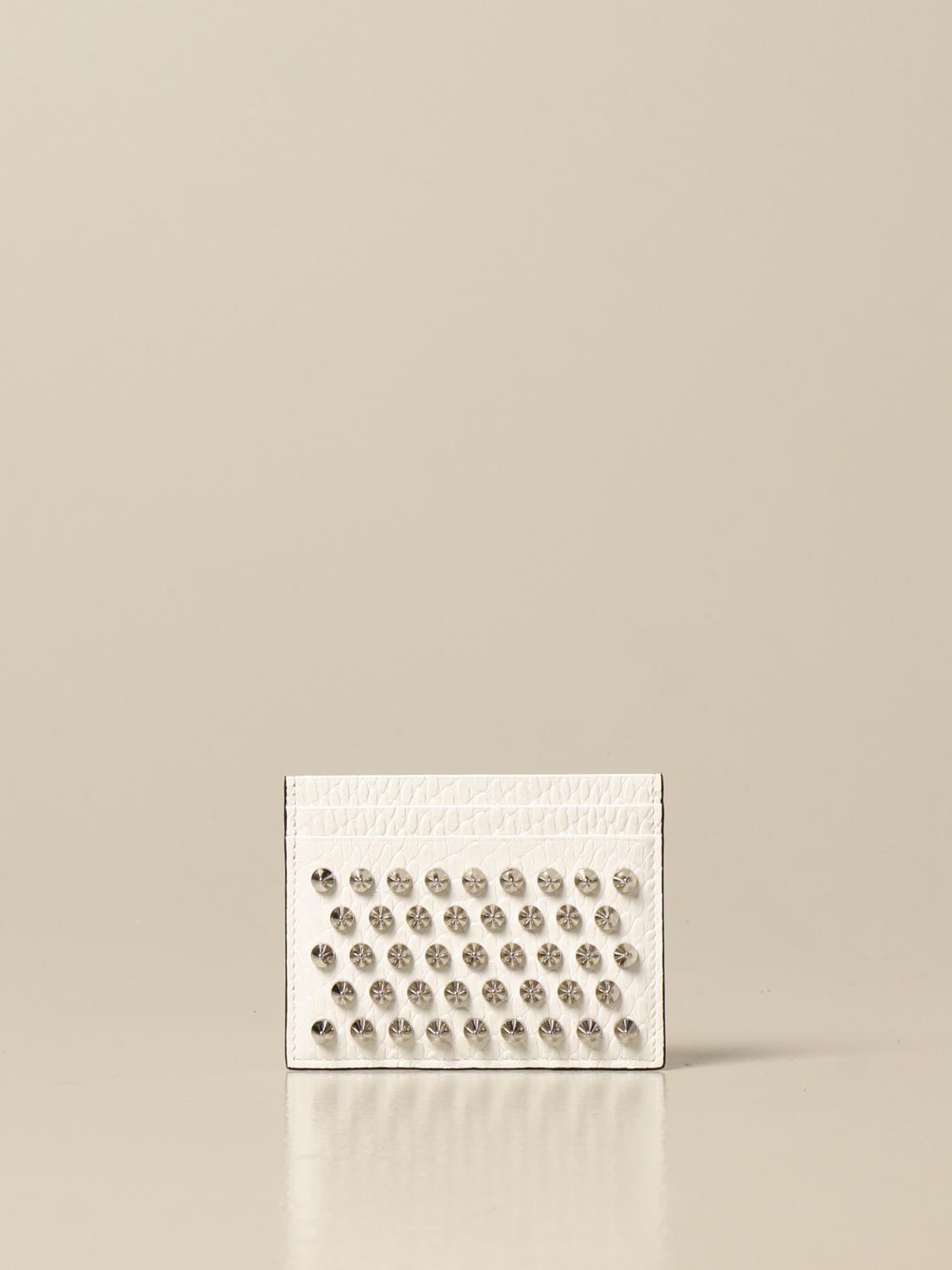 christian louboutin credit card holder