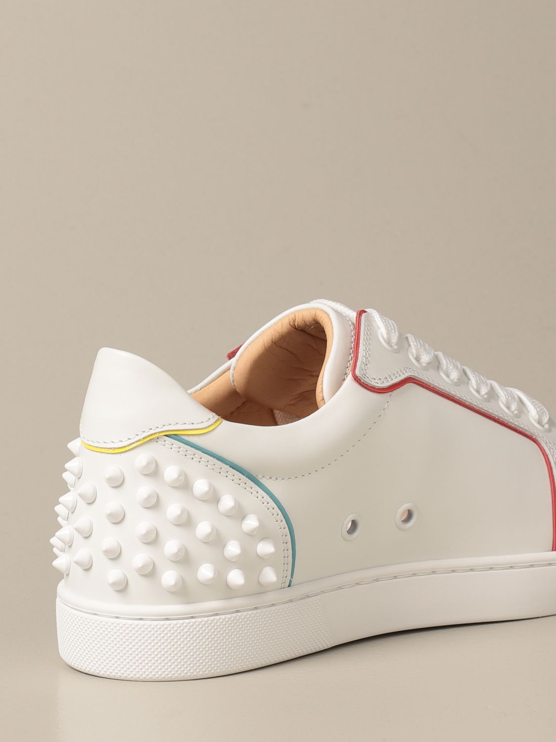 Vierissima 2 Christian Louboutin sneakers in split leather with studs