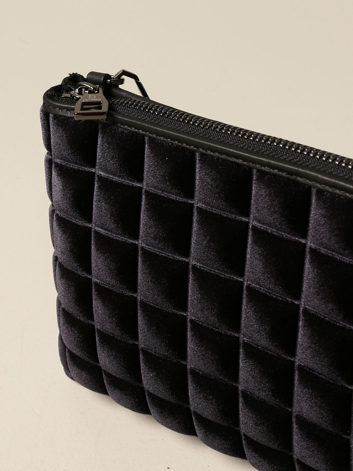 B PRIME: Borsa in velluto - Nero | Borse A Tracolla B Prime POCKET VELVET  GIGLIO.COM