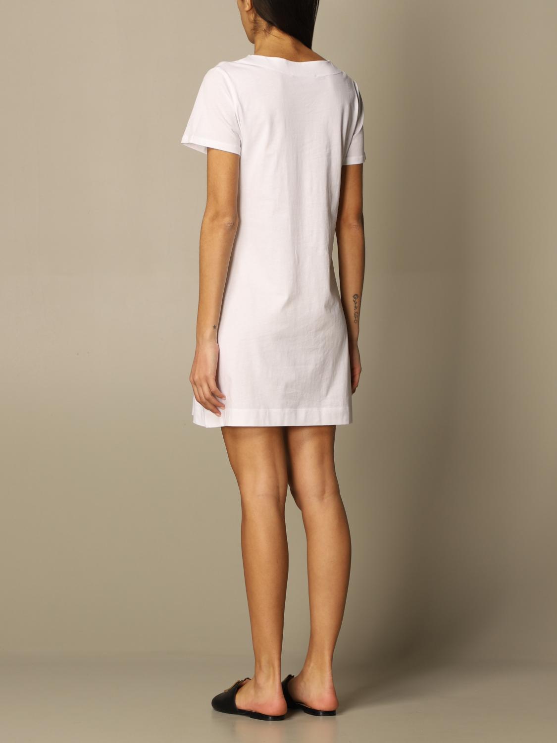 t shirt dress white