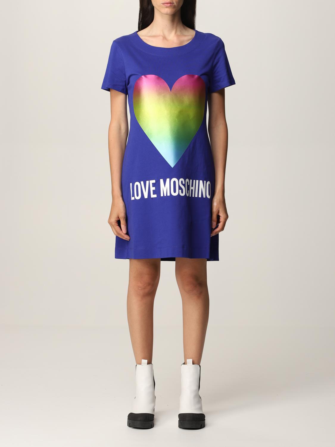 love moschino t shirt dress