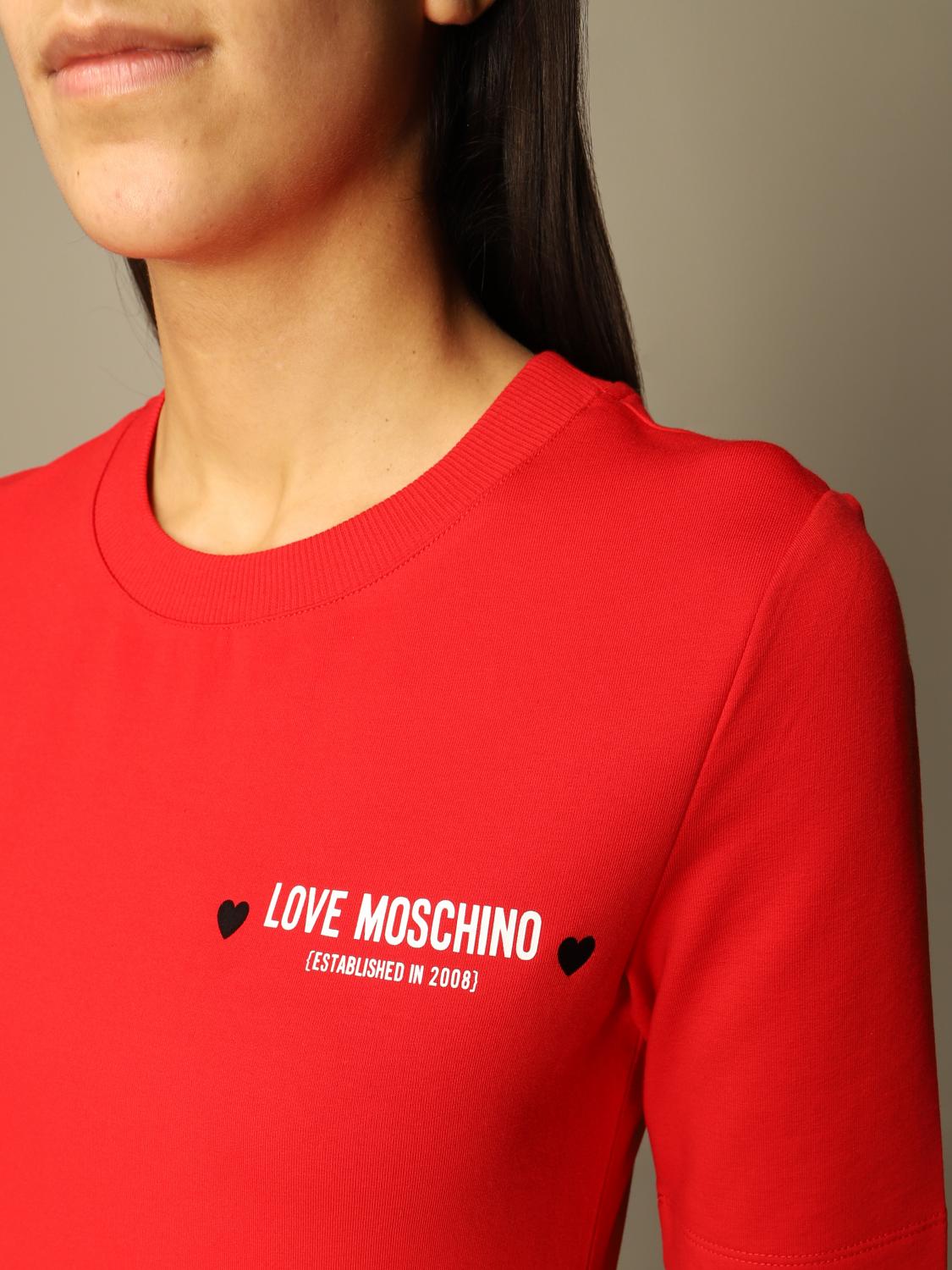 LOVE MOSCHINO Vestido mujer Rojo Vestido Love Moschino W5B8601 E2180