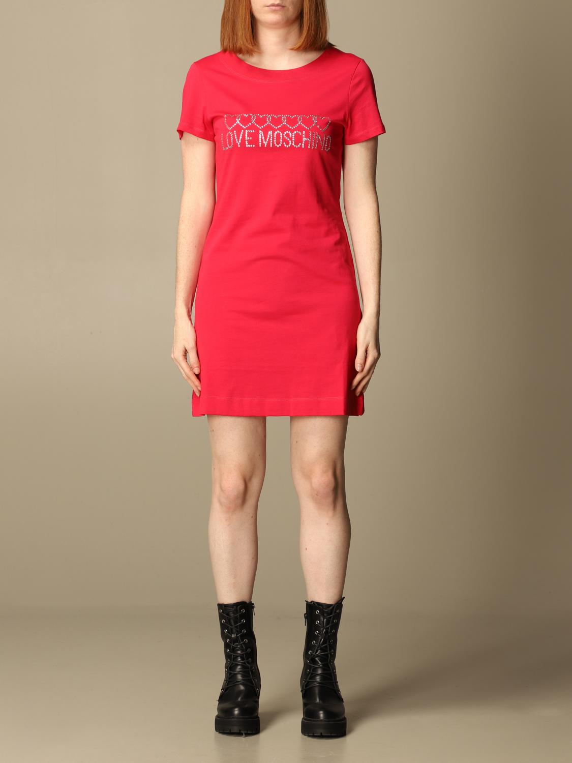 womens moschino t shirt dress