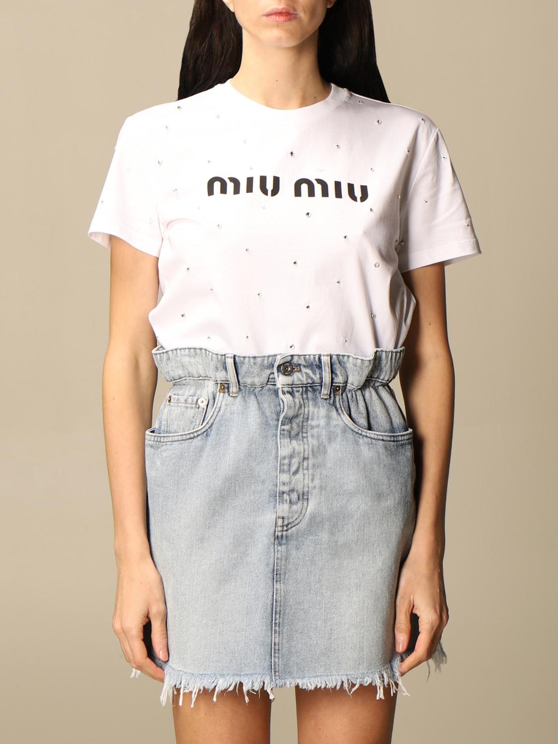 ミュウミュウ MIU MIU Tシャツ