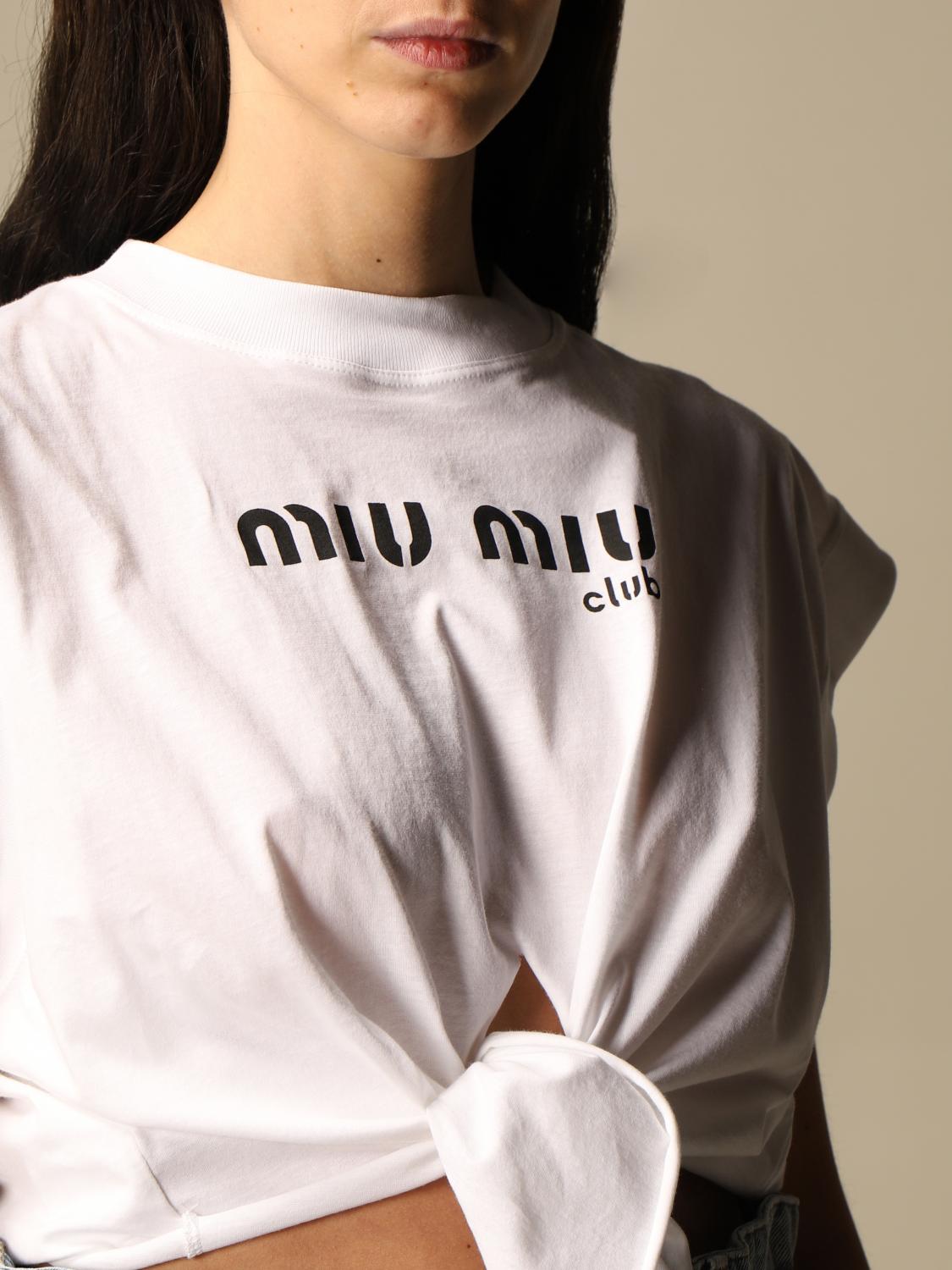 miumiu - miu miu Tシャツの