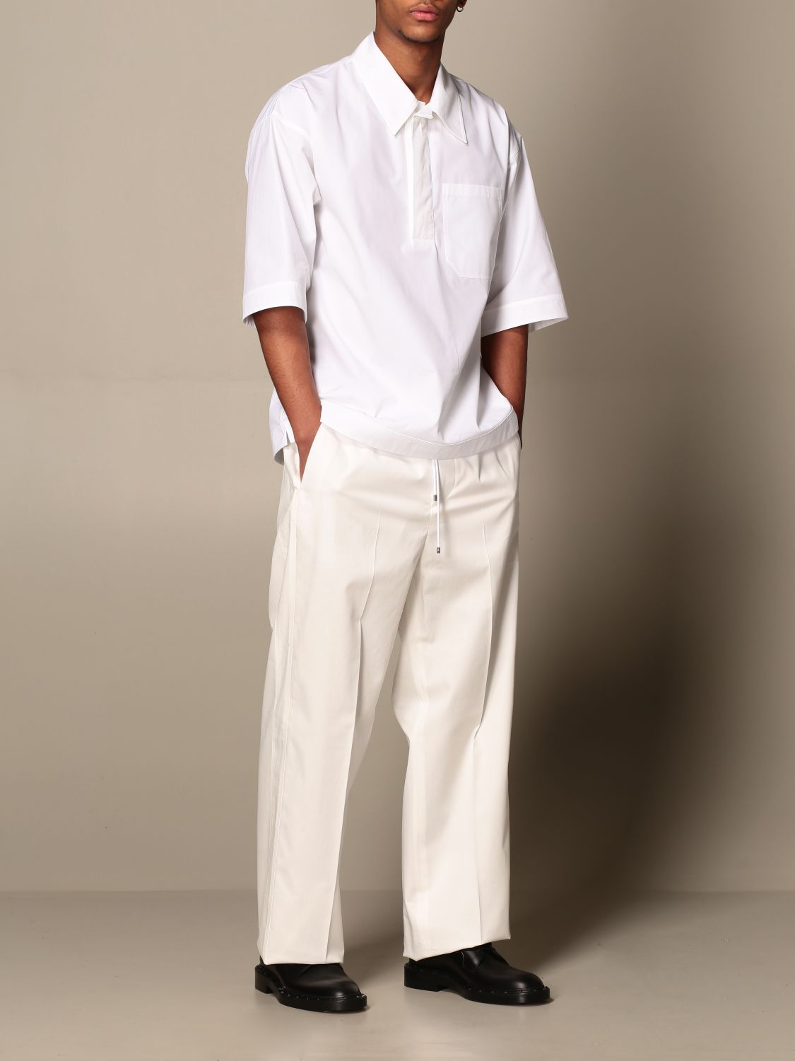 Camisa Valentino: Camisa hombre Valentino blanco 2