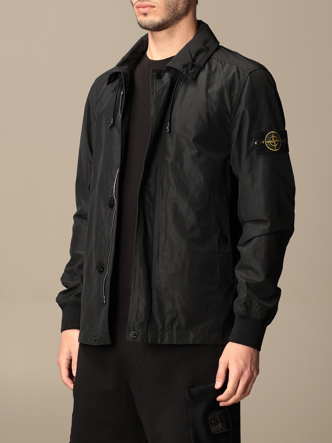 stone island mens coats