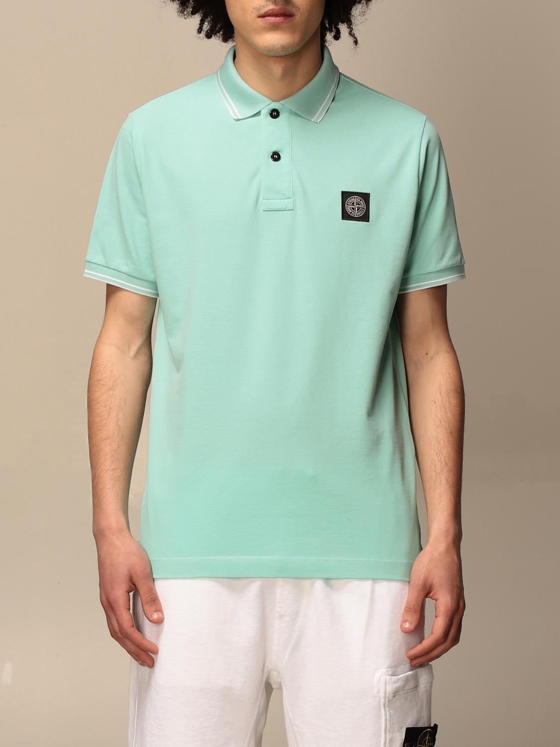 輸入輸入STONE ISLAND 22SS Stretch Pique Polo-XXL ポロシャツ | blog