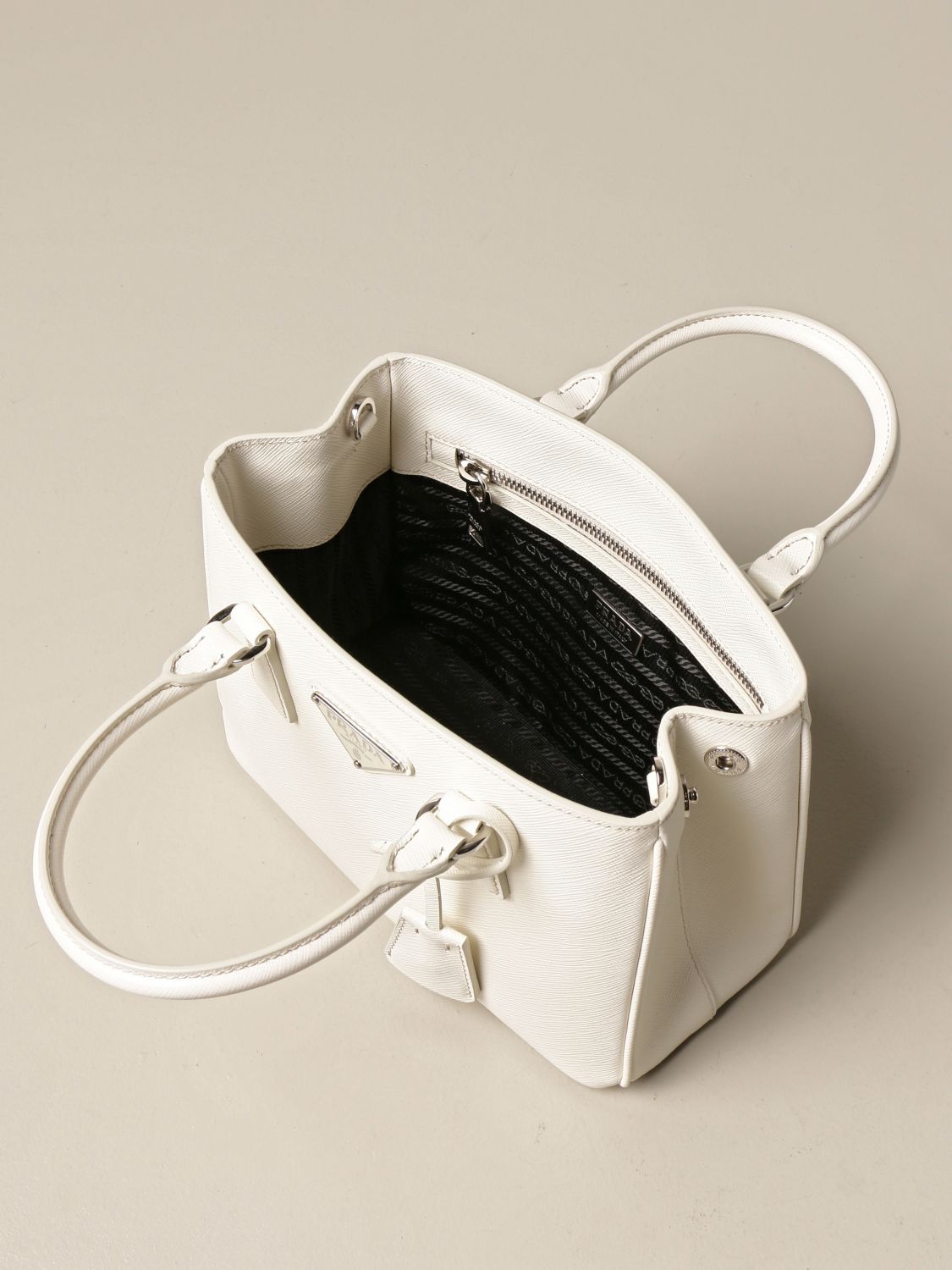 PRADA: Damen Handtasche - Beige  Prada Handtasche 1BA296 V41 NZV online  auf