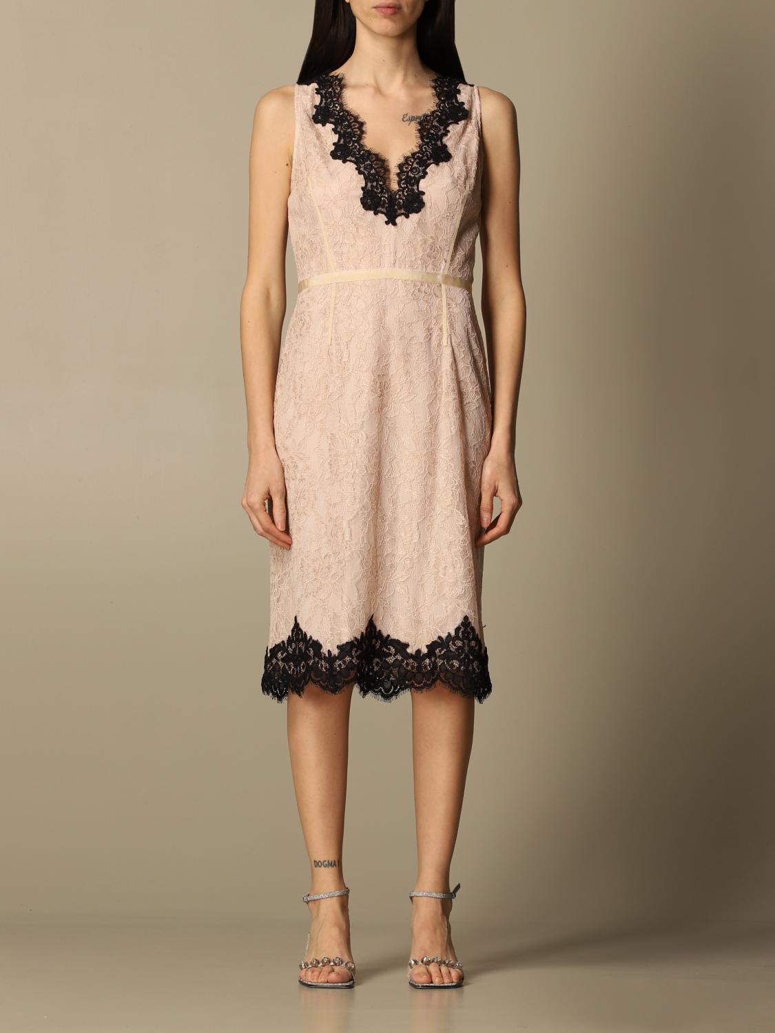ANNA MOLINARI: Dress women - Blush Pink 