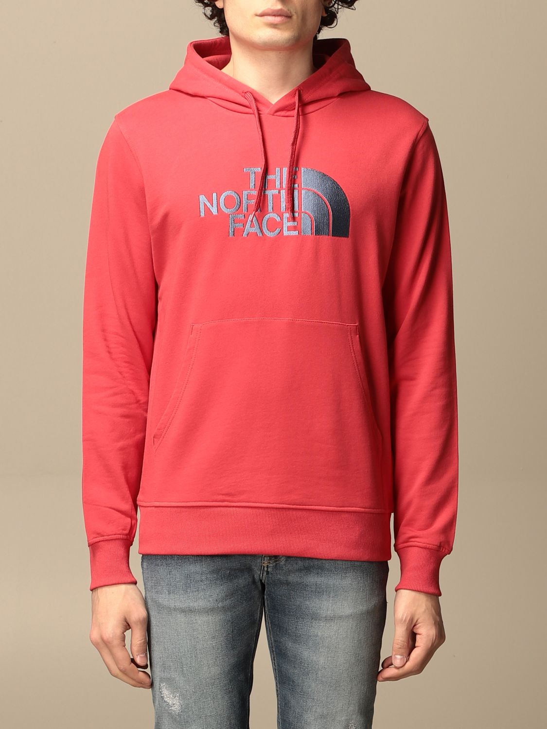 Sweatshirt The North Face: Sweatshirt homme The North Face rouge 1