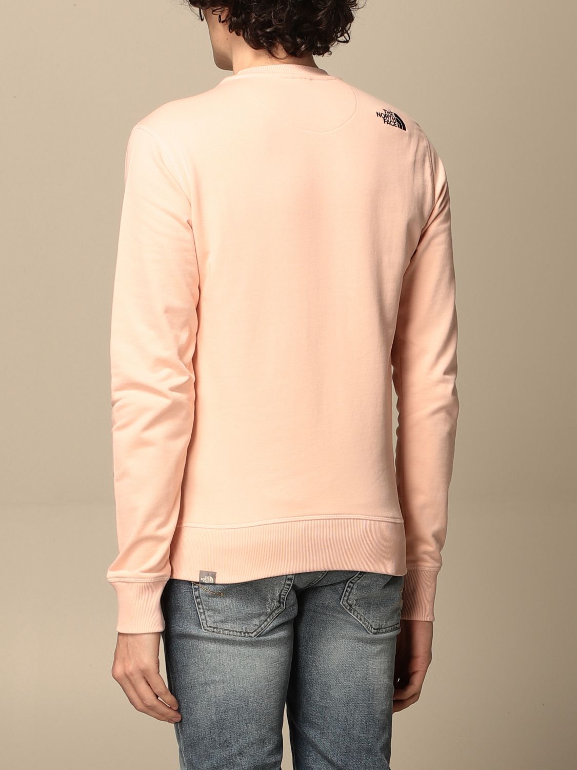 Sweatshirt The North Face: Sweatshirt homme The North Face rose 2