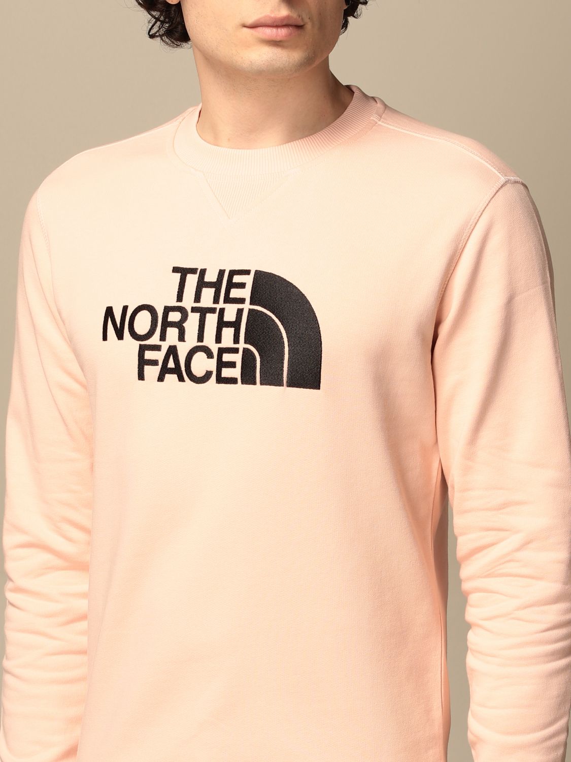 Sweatshirt The North Face: Sweatshirt homme The North Face rose 3