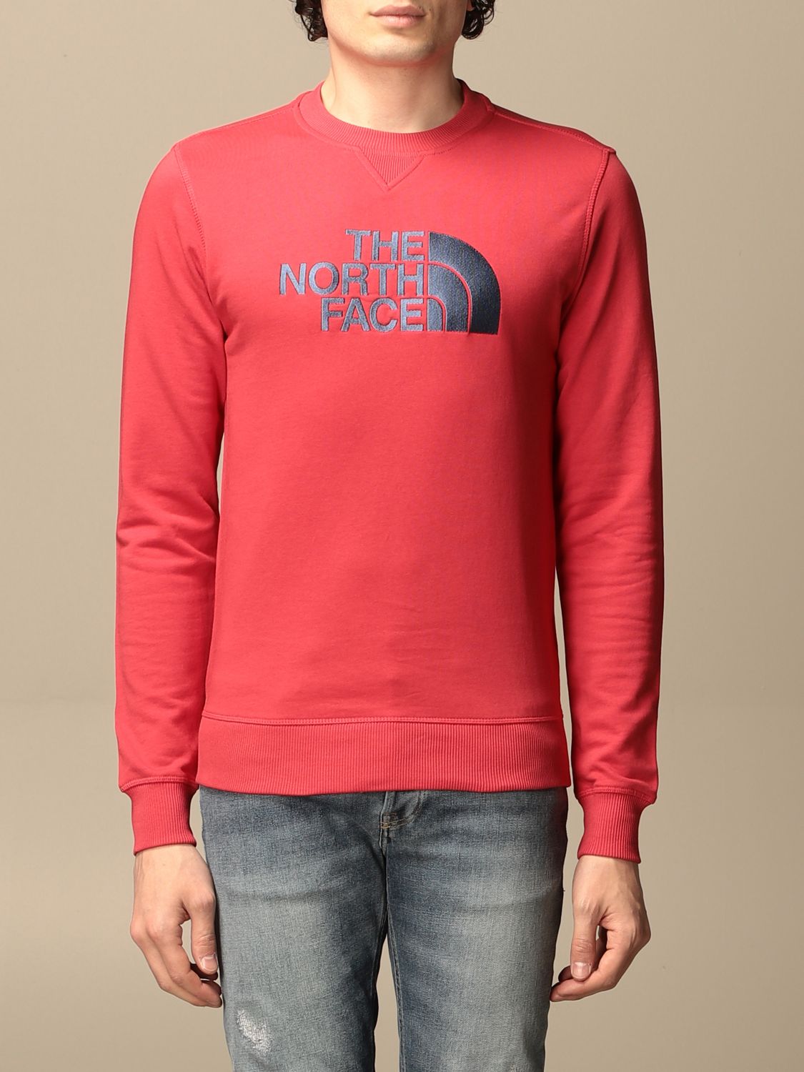 Sweatshirt The North Face: Sweatshirt homme The North Face rouge 1