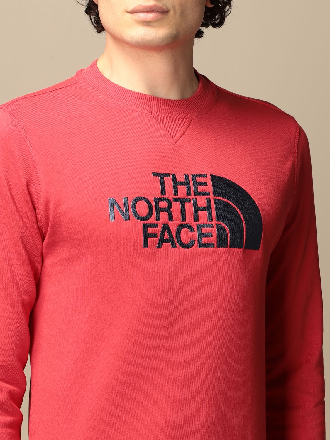 Sweatshirt The North Face: Sweatshirt homme The North Face rouge 3