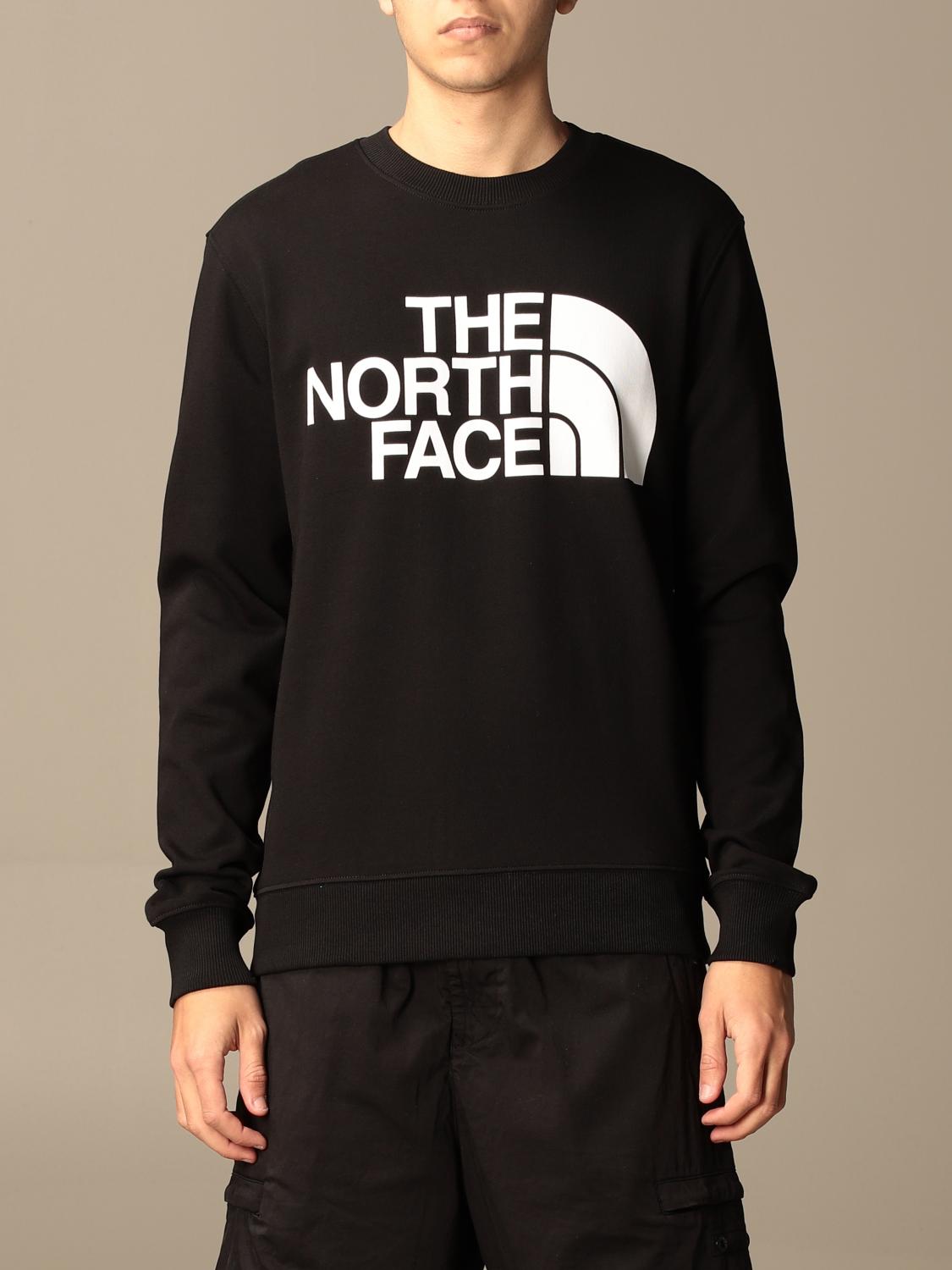 the north face sweatshirt black