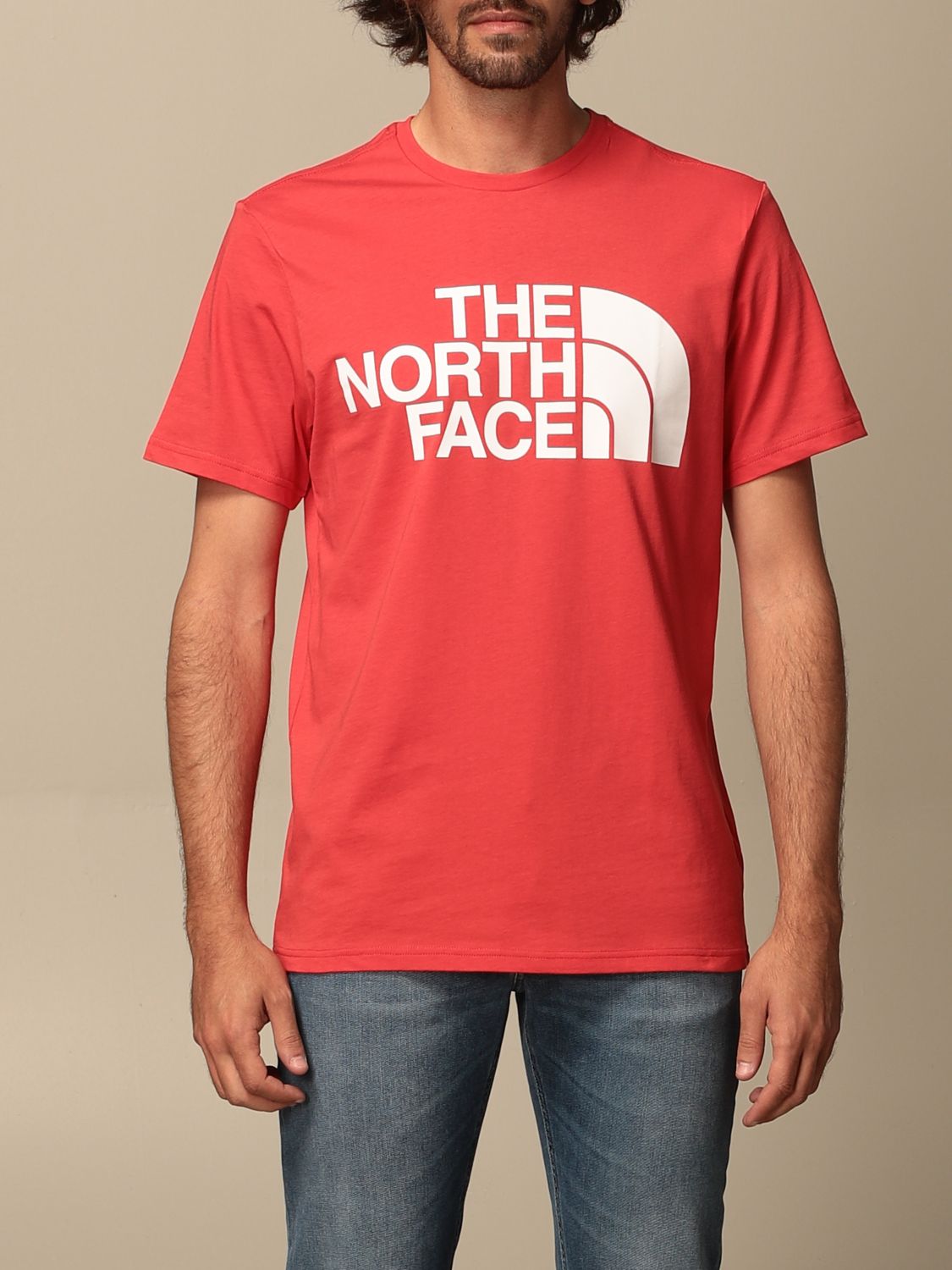 The North Face T Shirt Men T Shirt The North Face Men Red T Shirt The North Face Nf0a4m7x Giglio En
