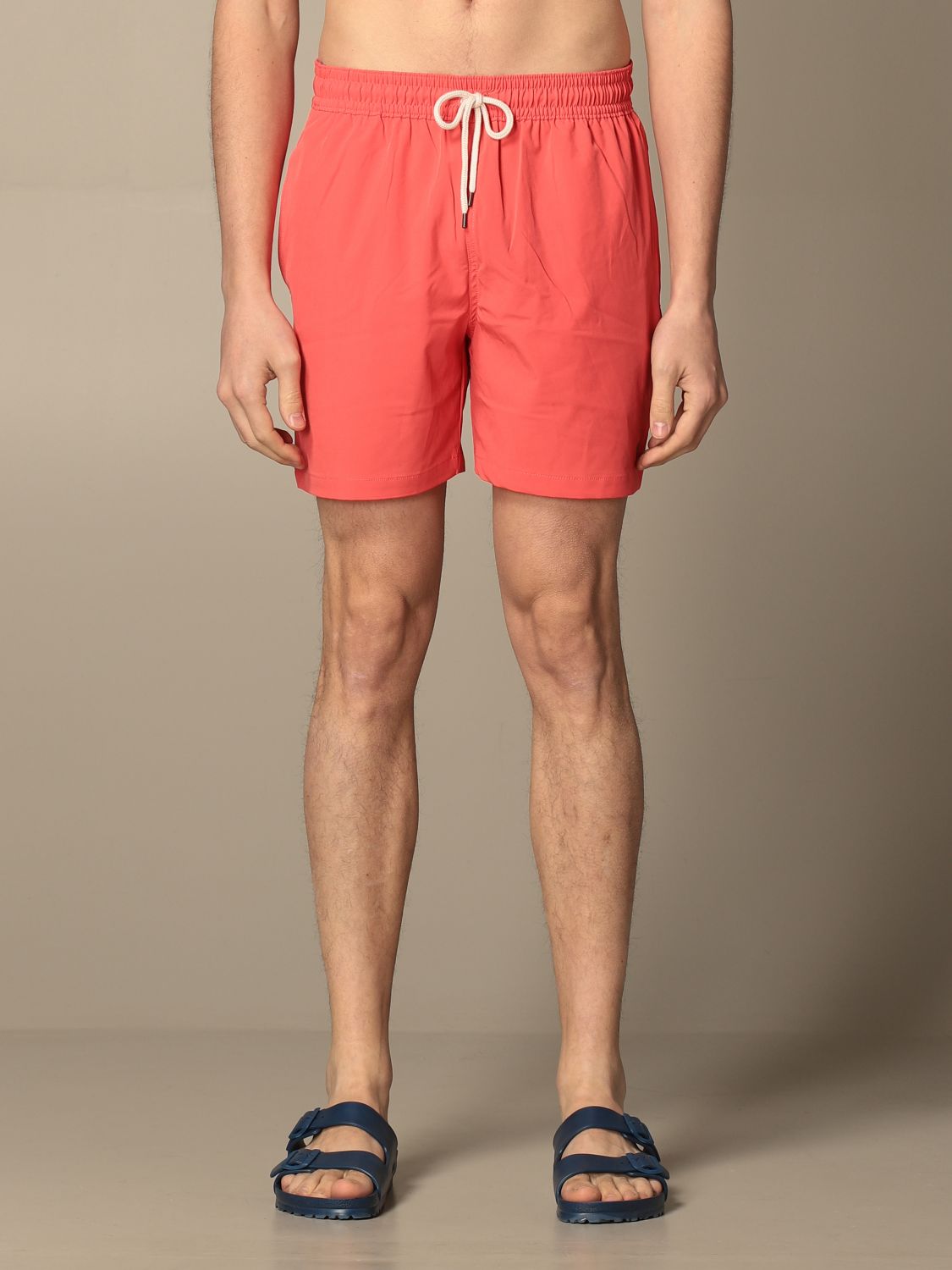 Swimsuit Polo Ralph Lauren: Polo Ralph Lauren nylon boxer swimsuit red 1