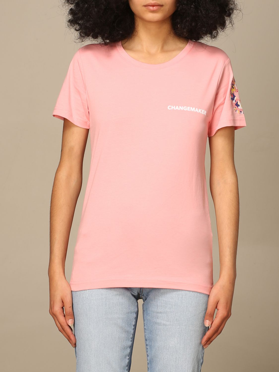 Damen Bekleidung Oberteile T-Shirts Save The Duck Poloshirt in Pink 