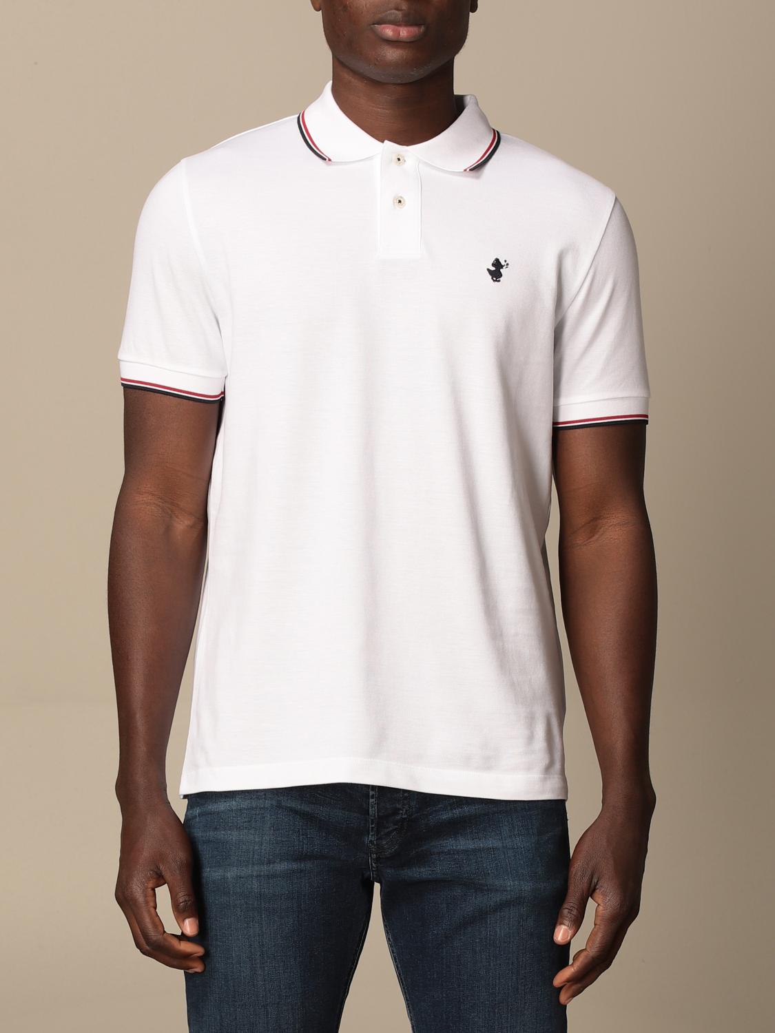 Save The Duck Outlet: Polo shirt men - White | Polo Shirt Save The Duck ...