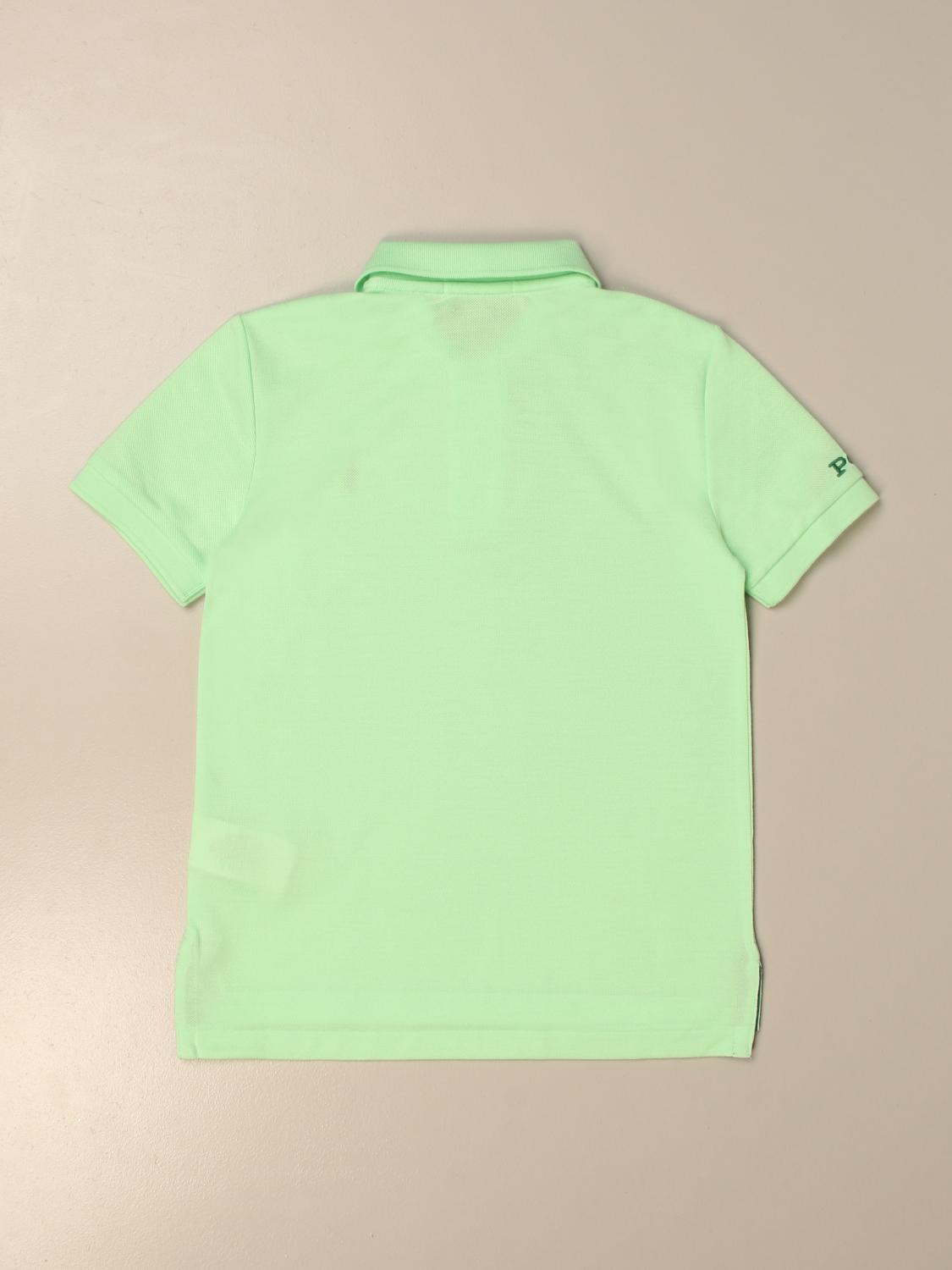 lime green toddler polo shirt