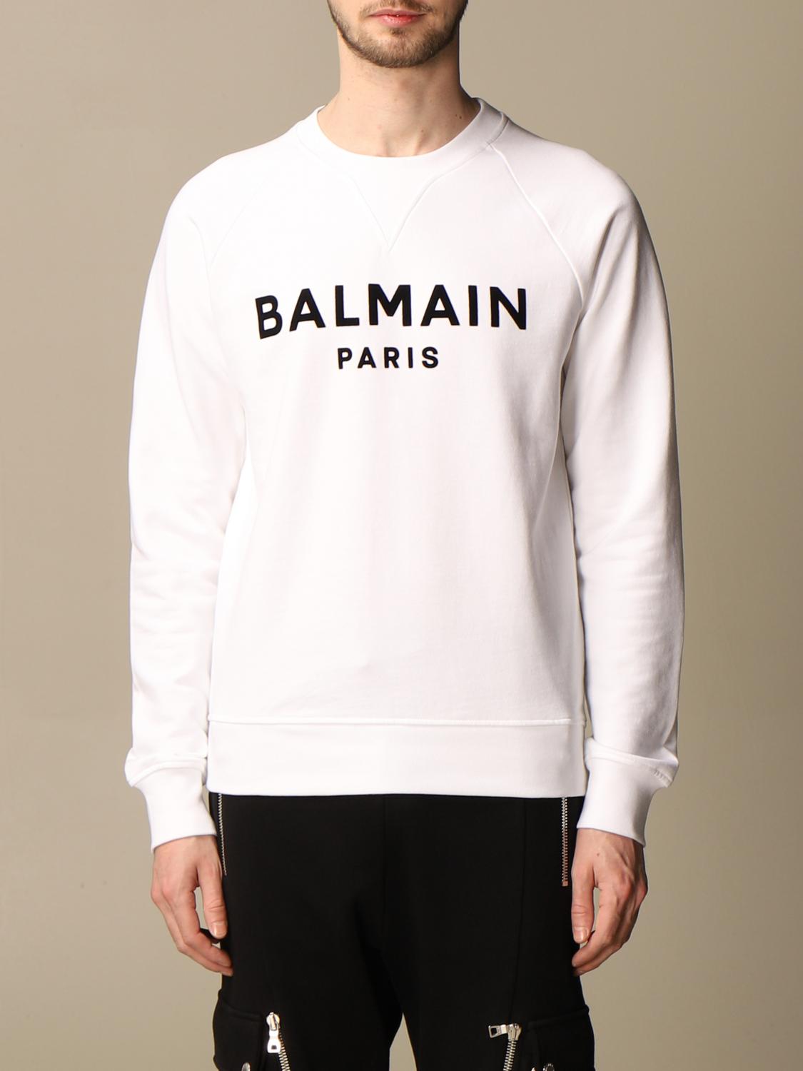 mens balmain sweatshirt