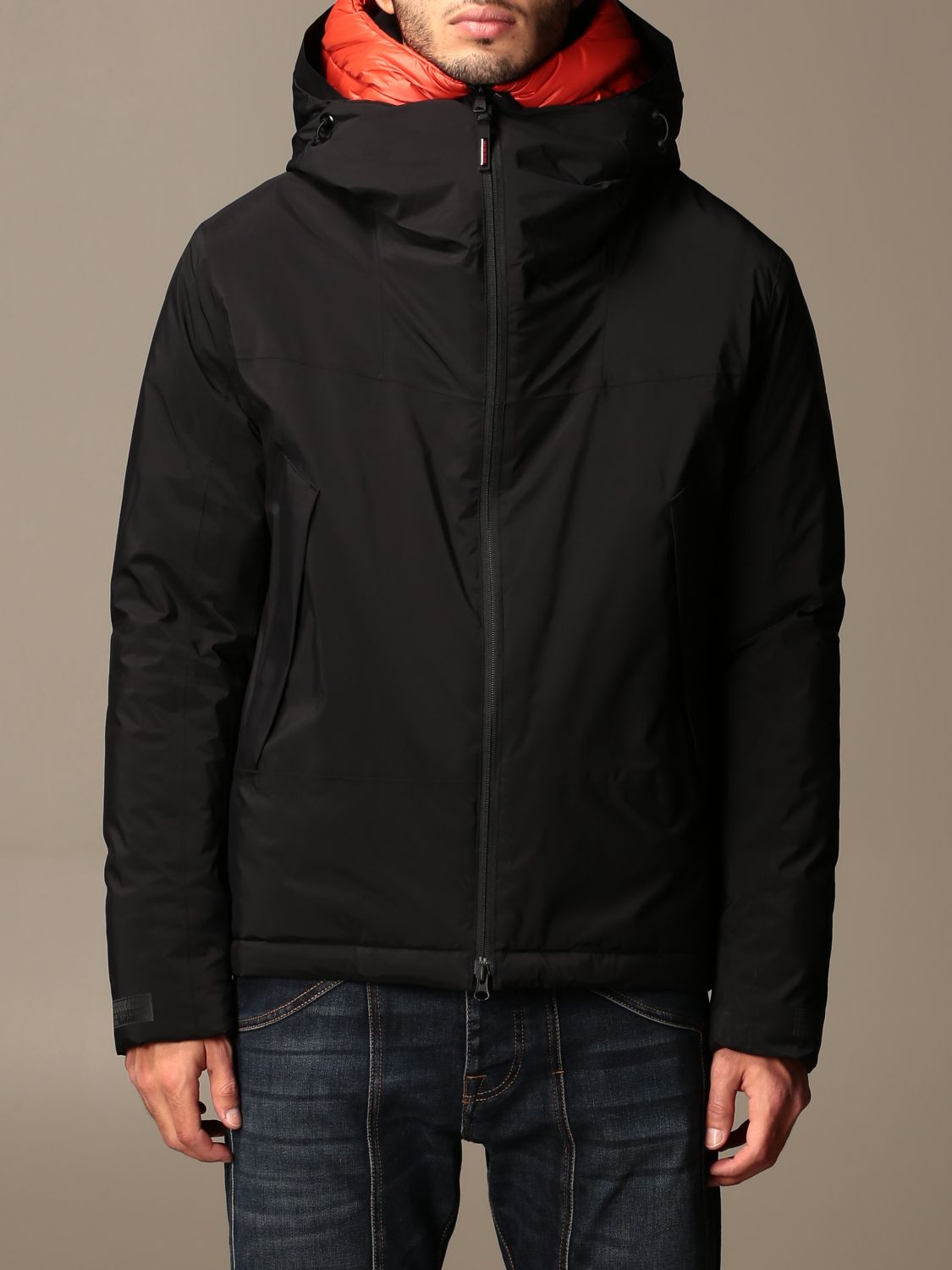 Anoi Gespecificeerd dier Napapijri Outlet: Fahrenheit s jacket with hood - Black | Napapijri jacket  NP0A4ER30411 online on GIGLIO.COM