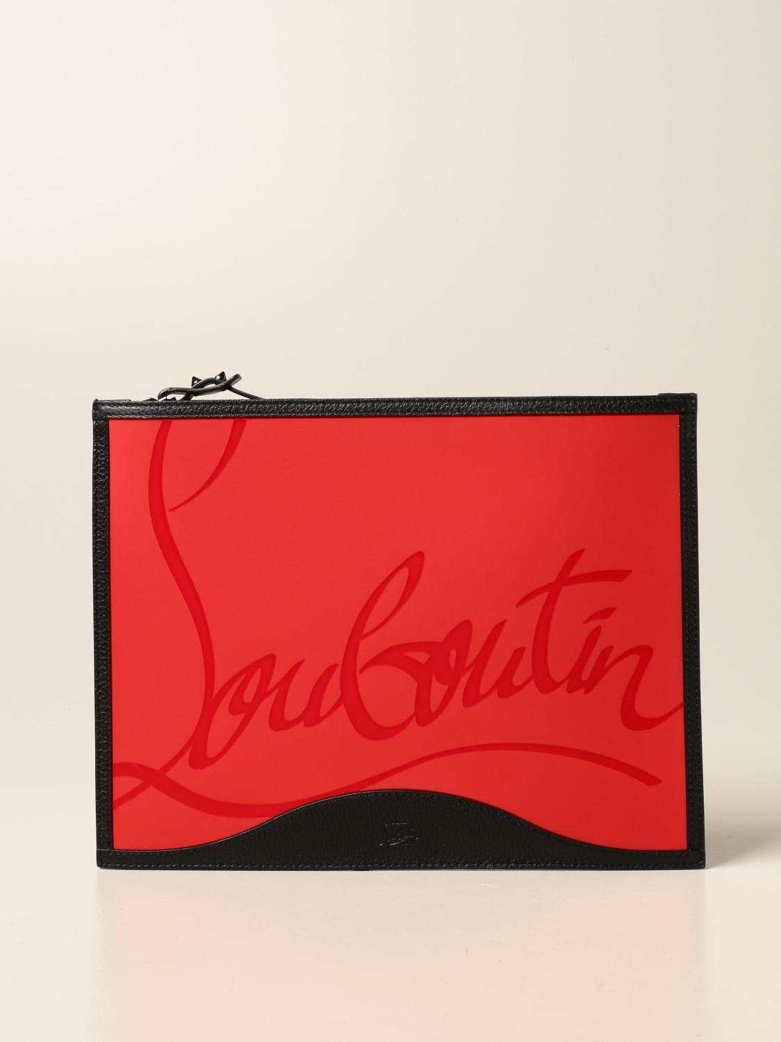 all red louboutins mens