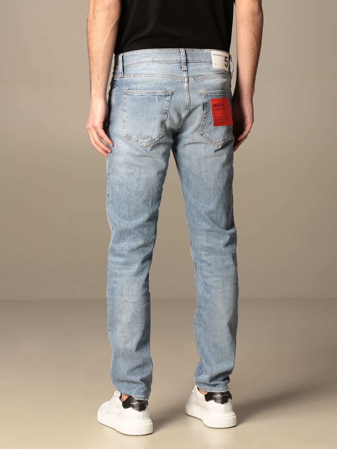 Skeith Department Five jeans in used stretch denim