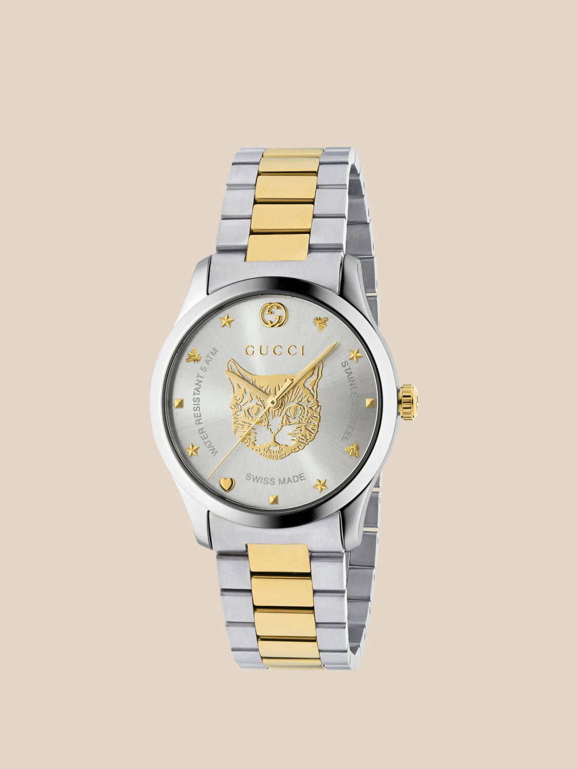 GUCCI: G-timeless iconic watch | Watch Men Steel Watch Gucci GIGLIO.COM