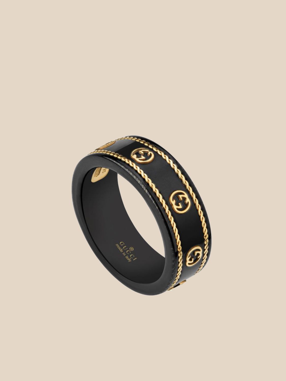 gold gucci ring womens