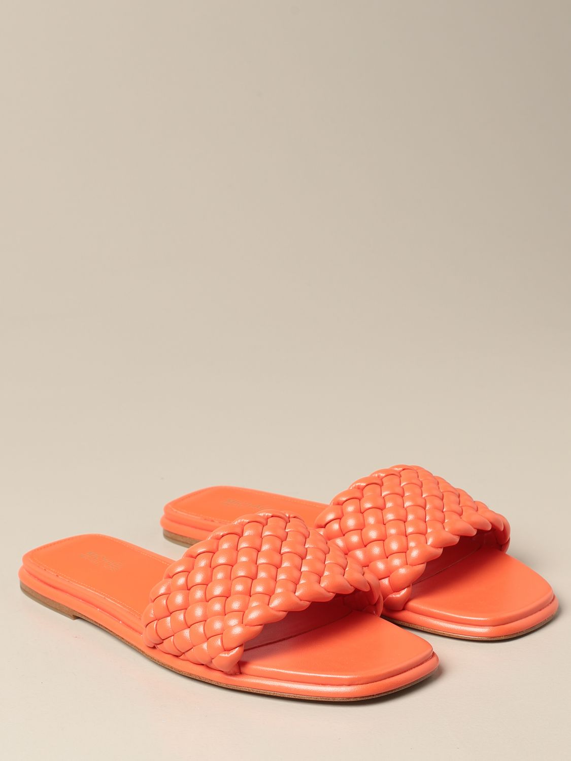 Michael Kors Orange Sandals 