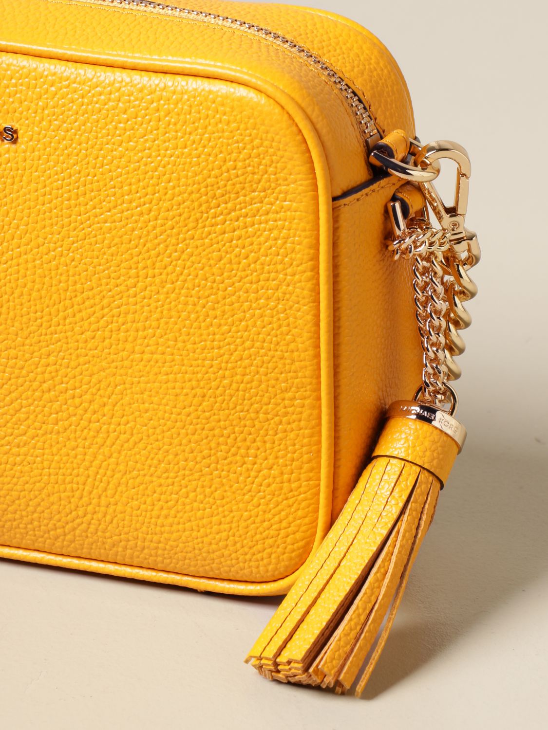 yellow michael kors purse