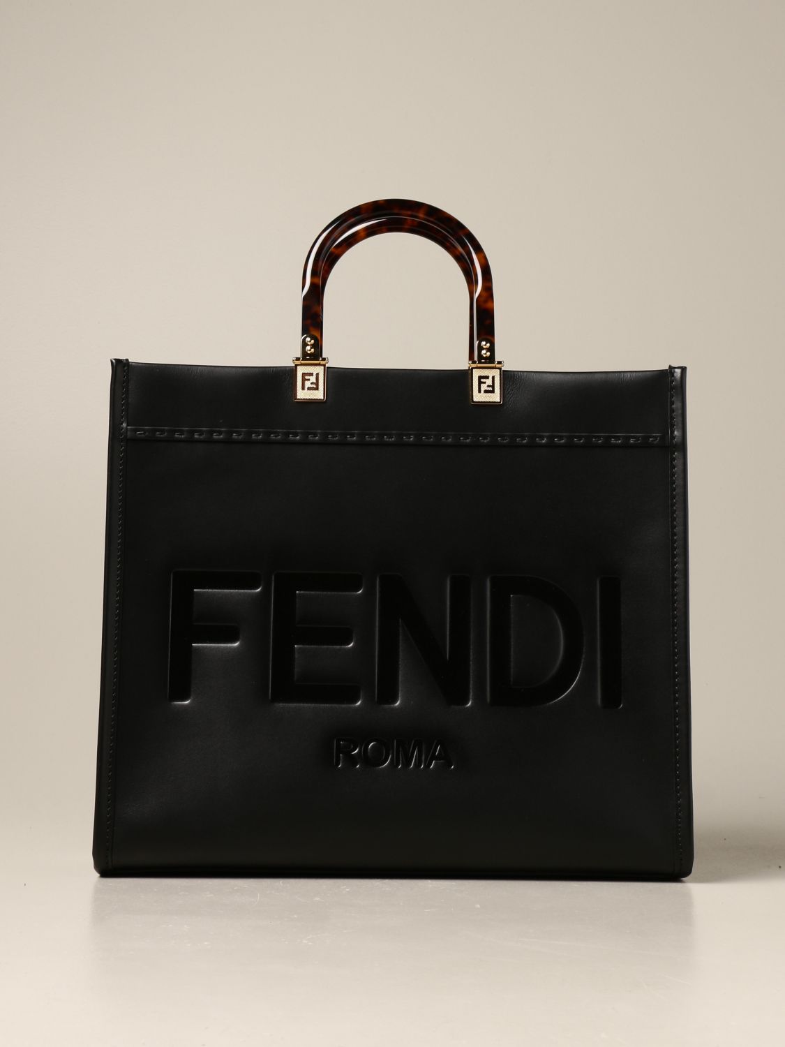 FENDI: shoulder bag for women - Black | Fendi shoulder bag 8BH386 ABVL ...