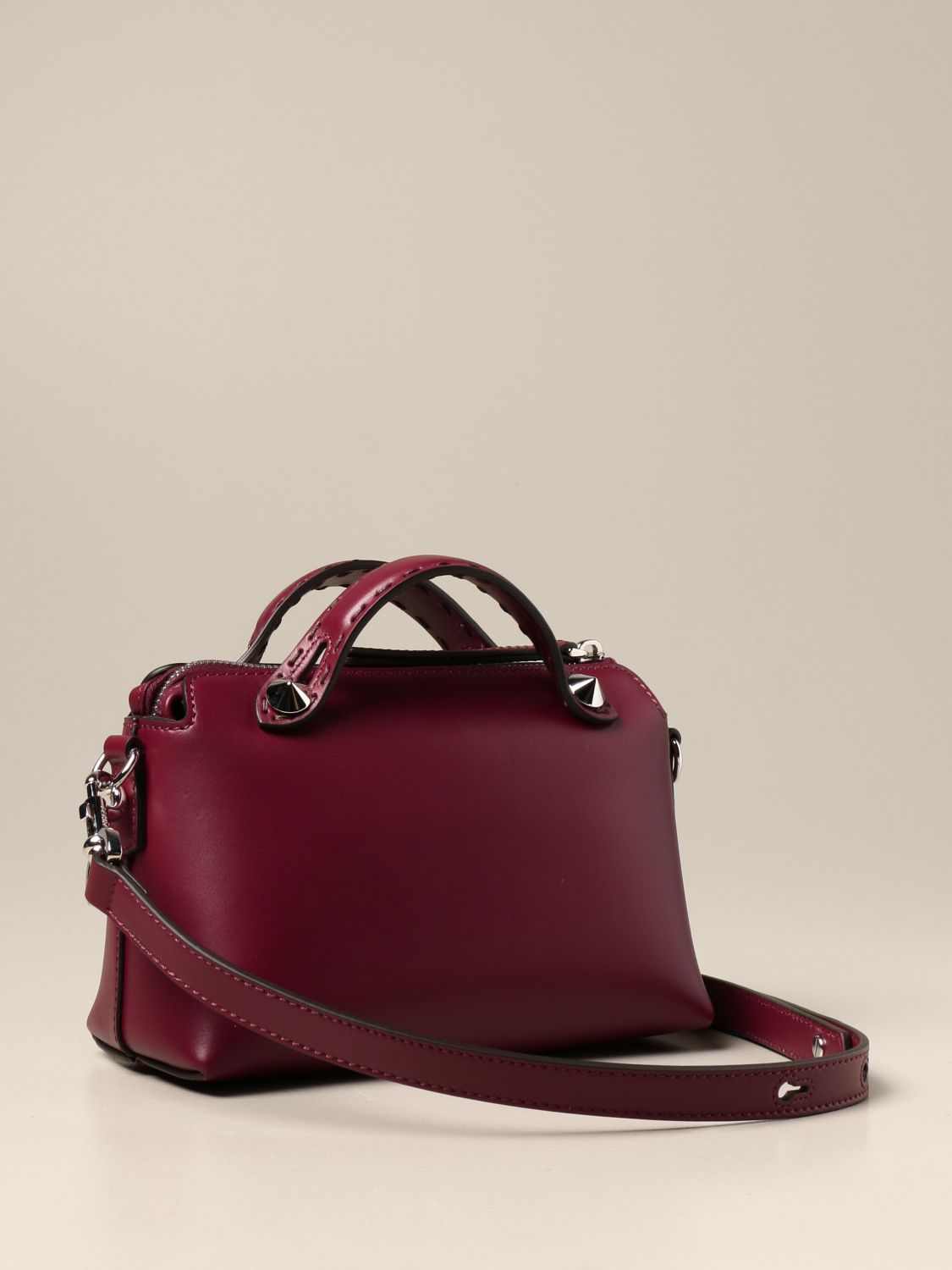 burgundy fendi bag