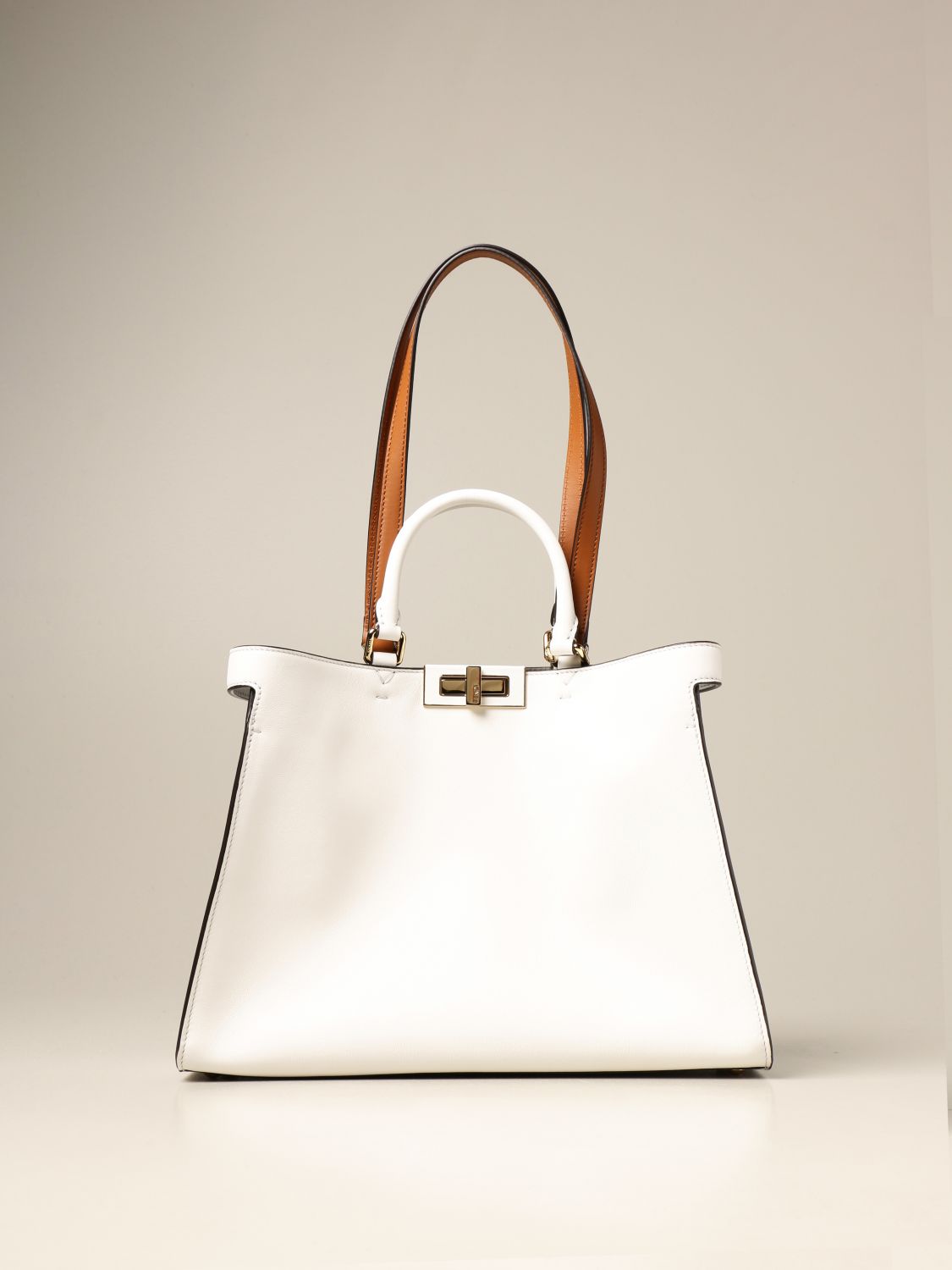 FENDI Shoulder bag women Shoulder Bag Fendi Women Yellow Cream