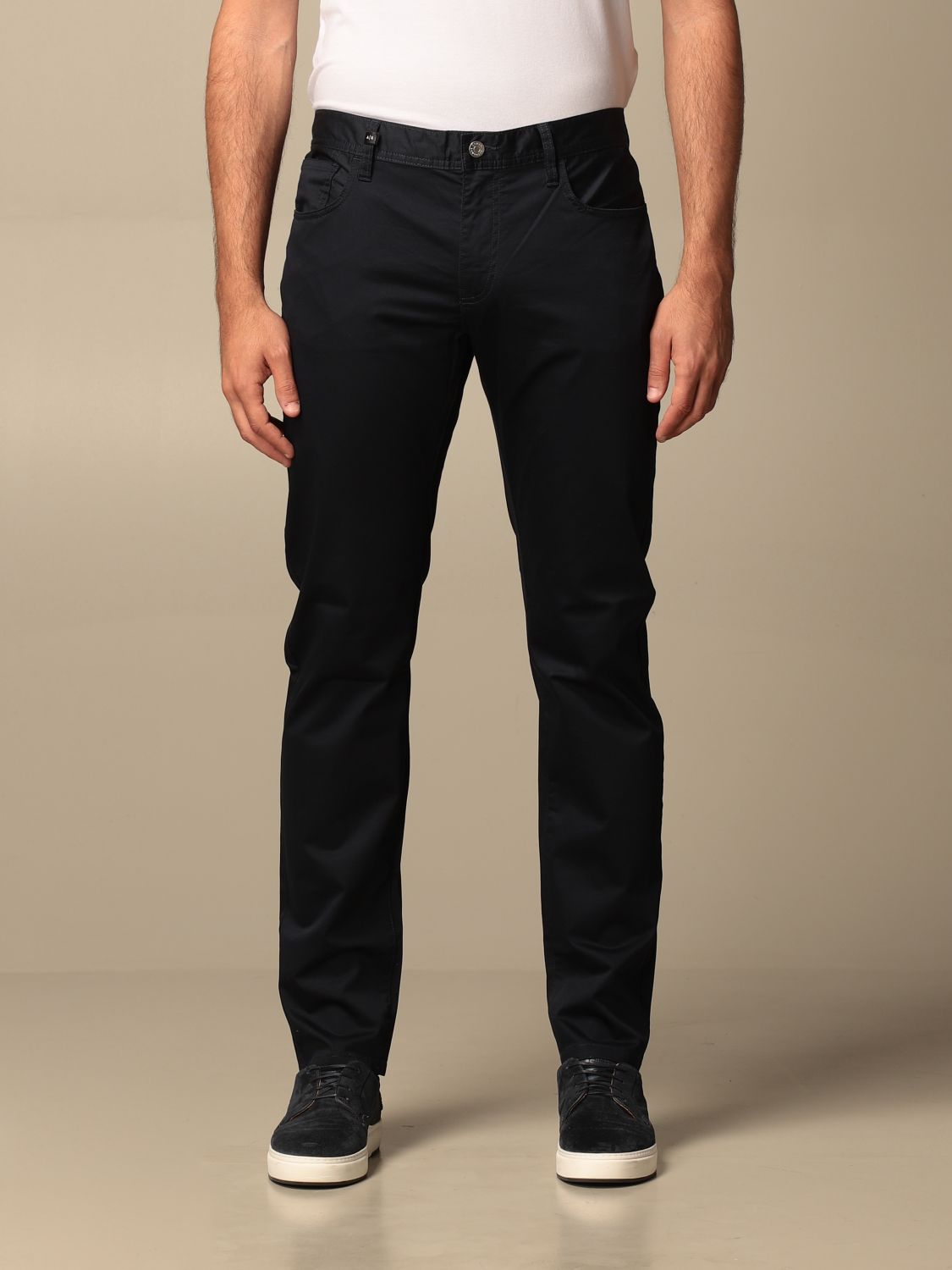 ARMANI EXCHANGE: 5-pocket trousers Blue | Armani Exchange 8NZJ13 online GIGLIO.COM