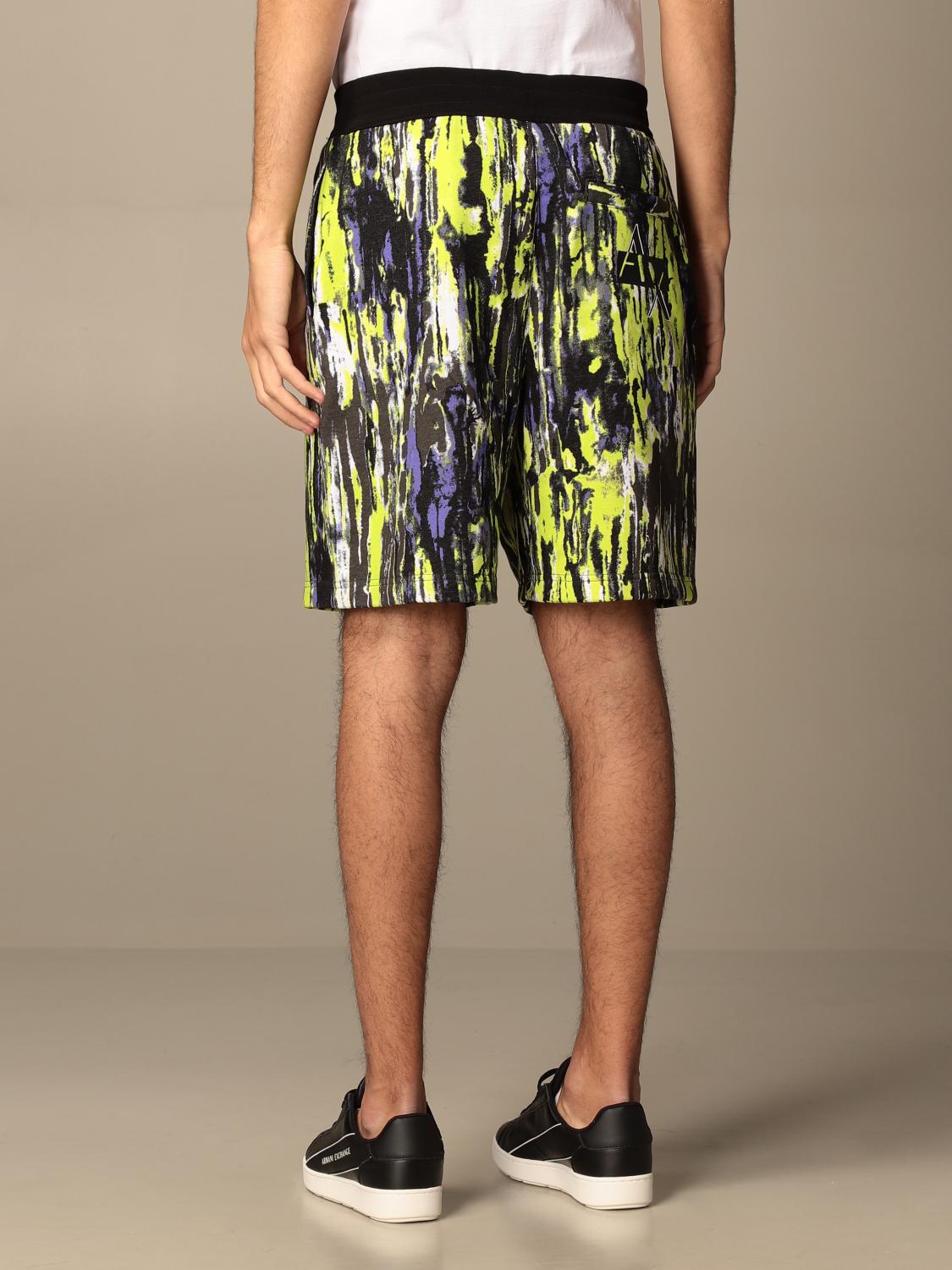 mens armani exchange shorts