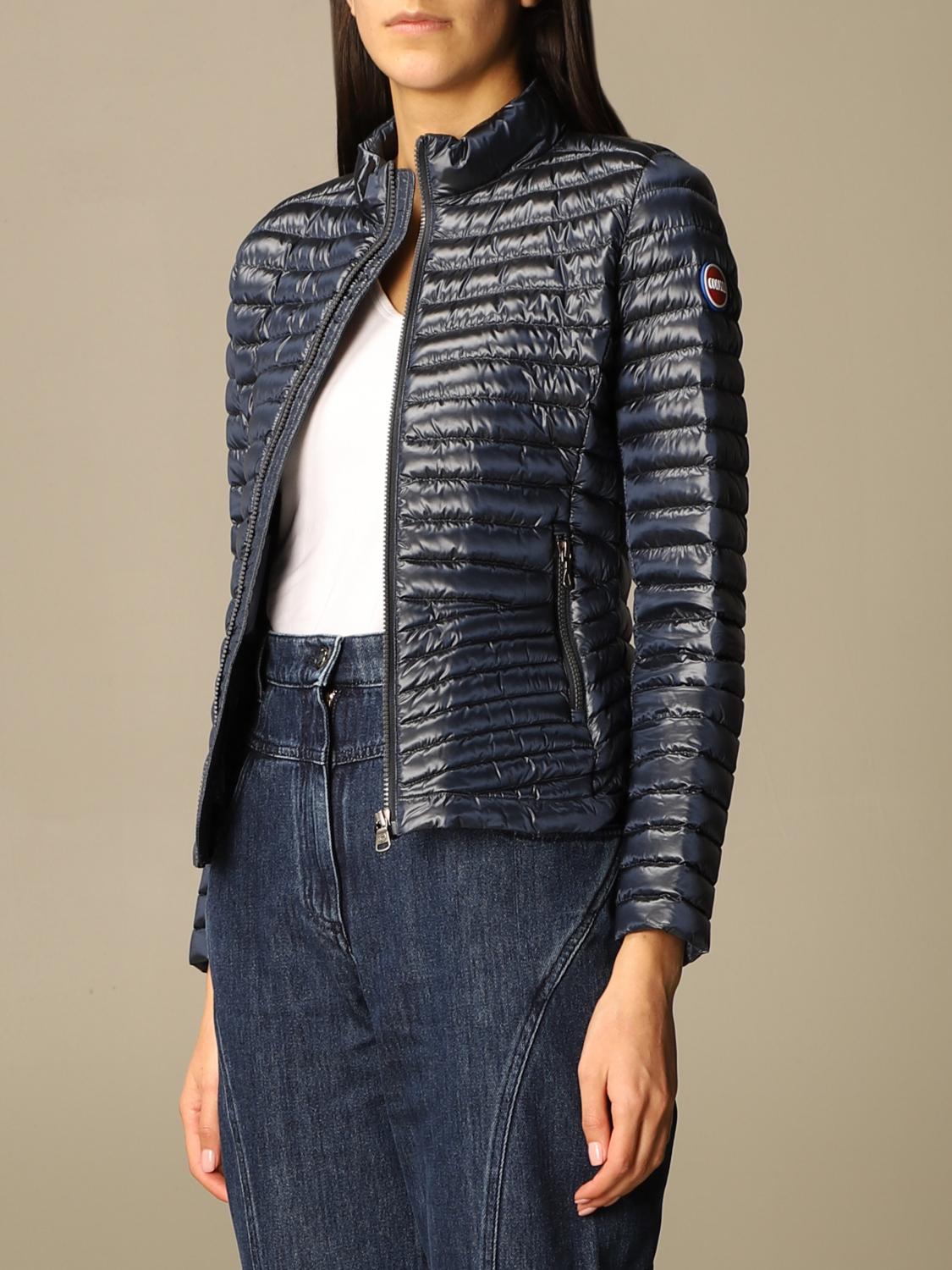 COLMAR: Piumino in nylon 100 grammi - Blue Navy | Giacca Colmar 2141R 4VR  GIGLIO.COM