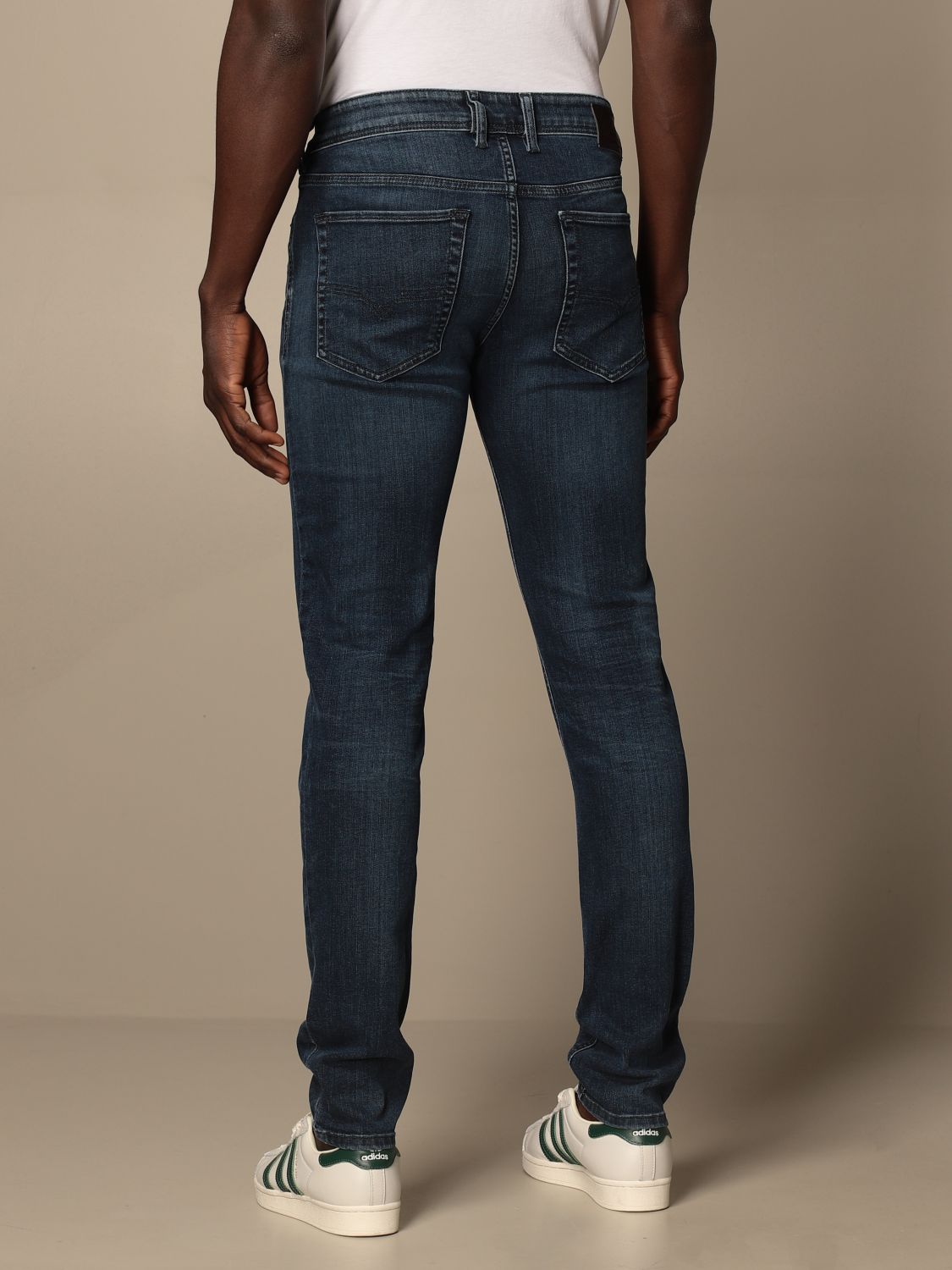 DIESEL: Sleenker-x 5-pocket skinny stretch jeans | Jeans Diesel Men ...