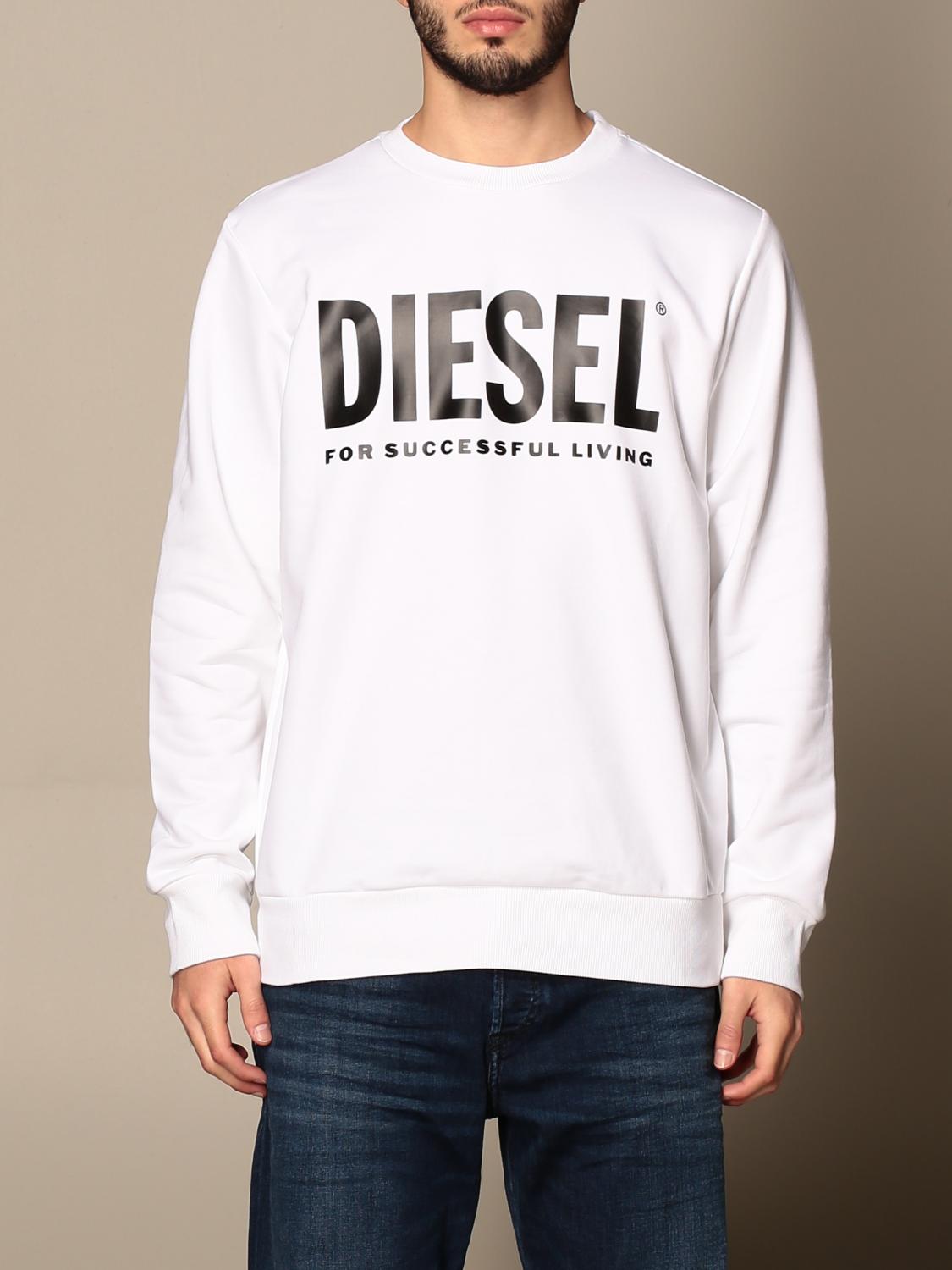 white diesel sweatshirt