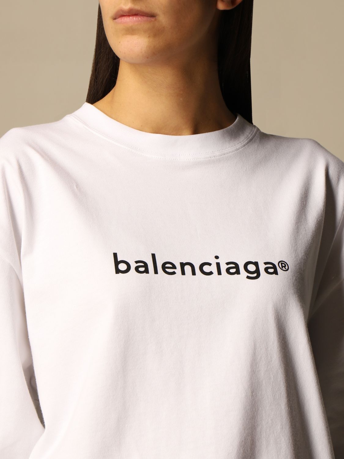 Balenciaga Homme Embroidered Crewneck Sweatshirt in Black Cotton ref878920   Joli Closet